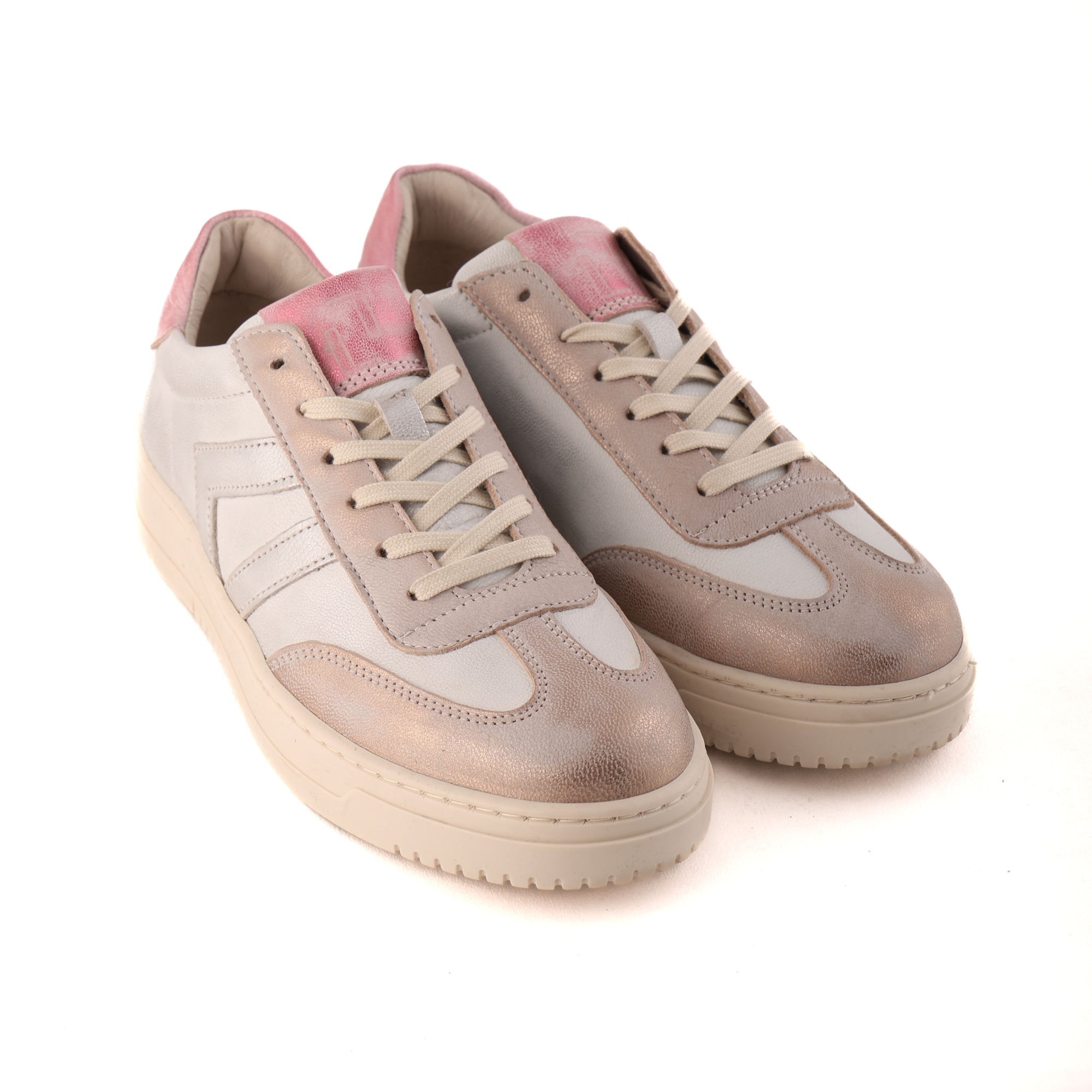 CLEO Pink Metallic/Beige Sole