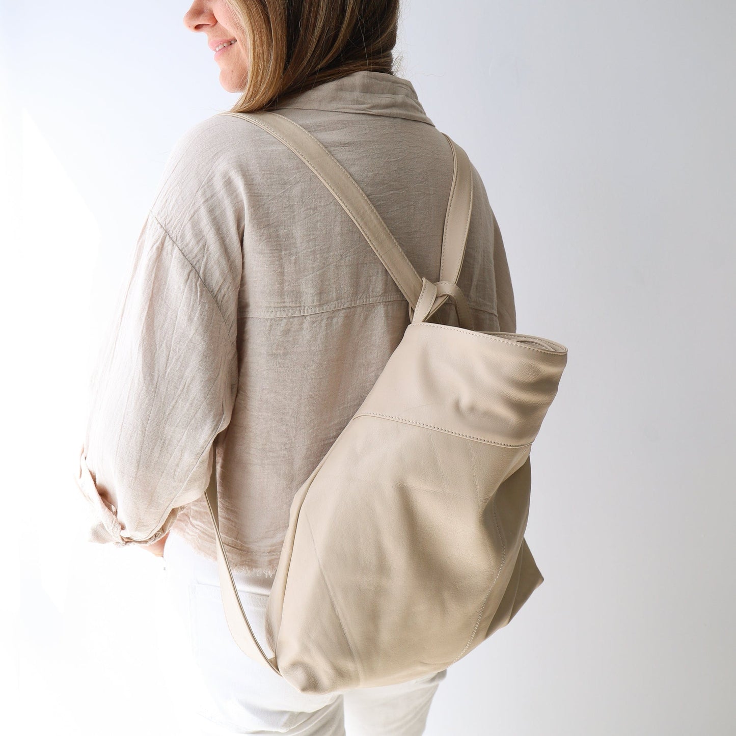 LEISURES ACCESSORIES BAGS ISOBEL Bone Large