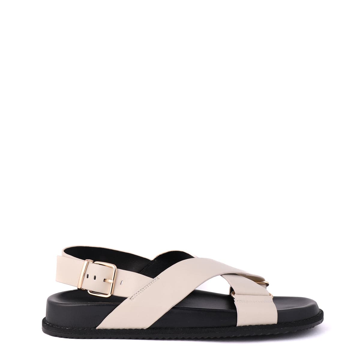 LEISURES FLAT SANDALS RAE Bone