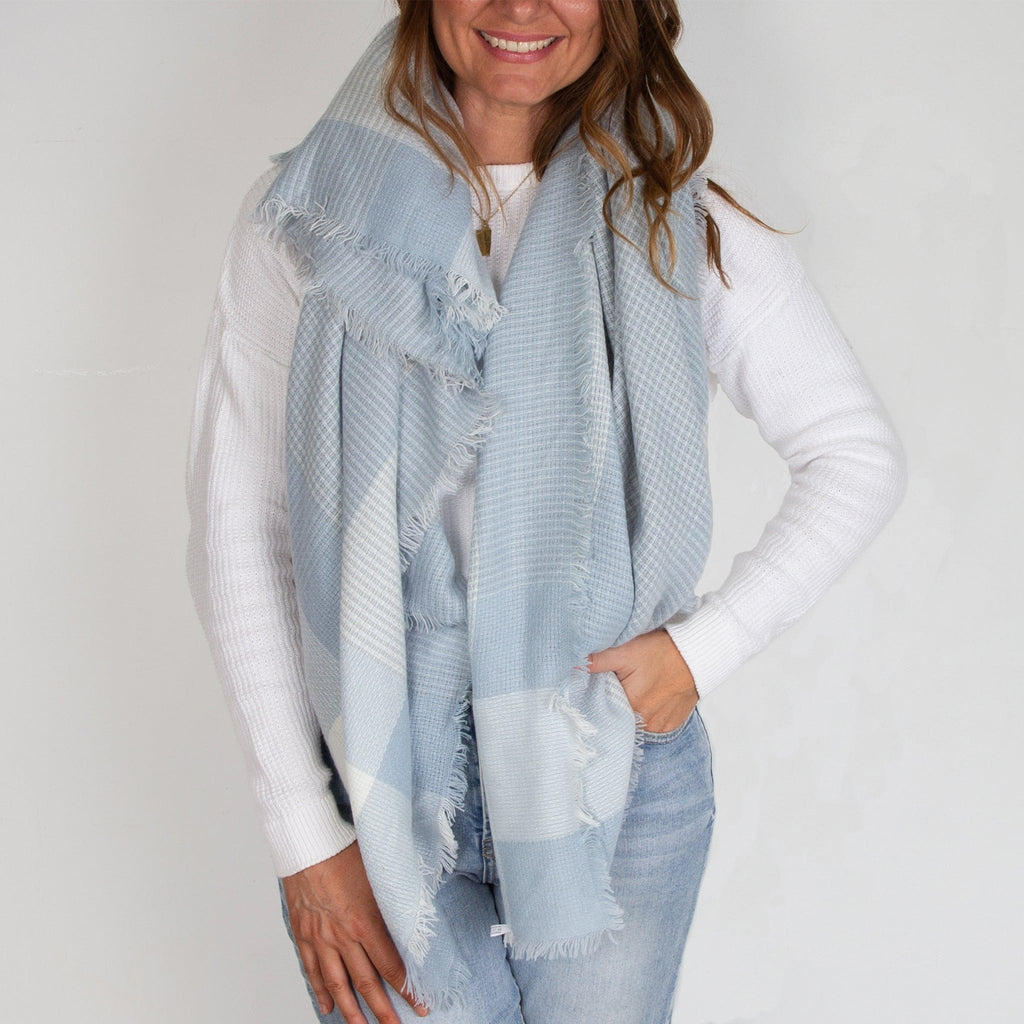 LEISURES ACCESSORIES SCARVES ZIA Blue