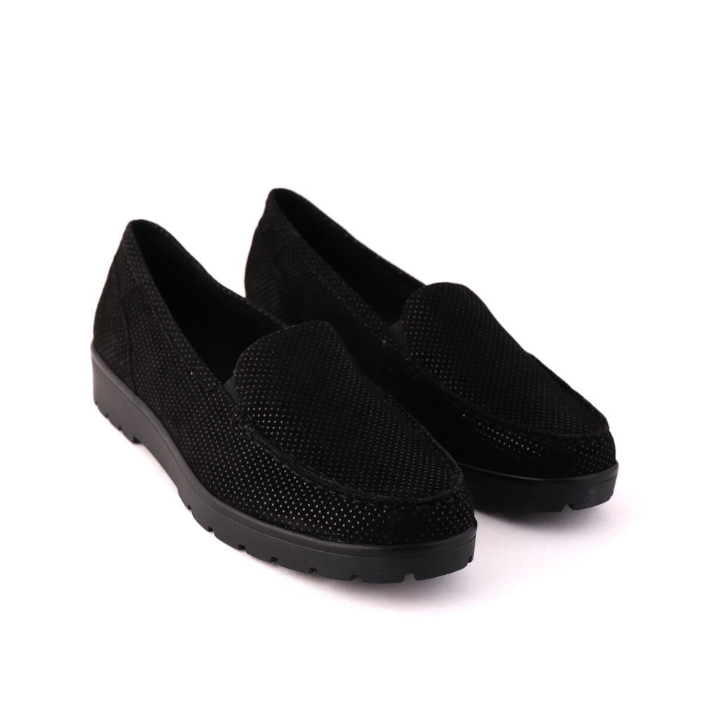 14803 Black Suede Shimmer
