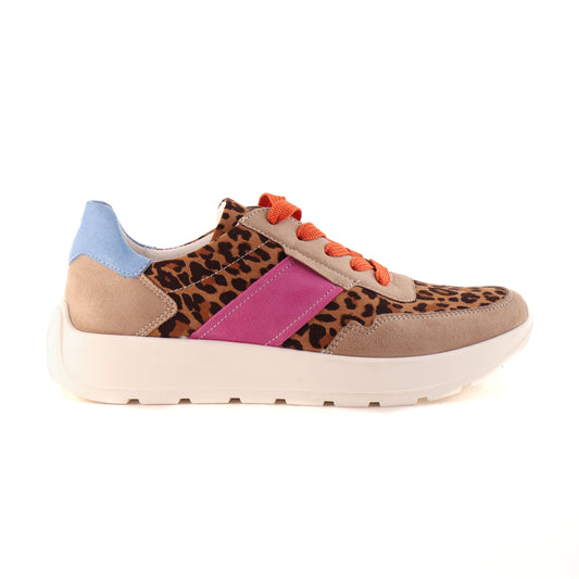 25116 Leopard Suede Multi