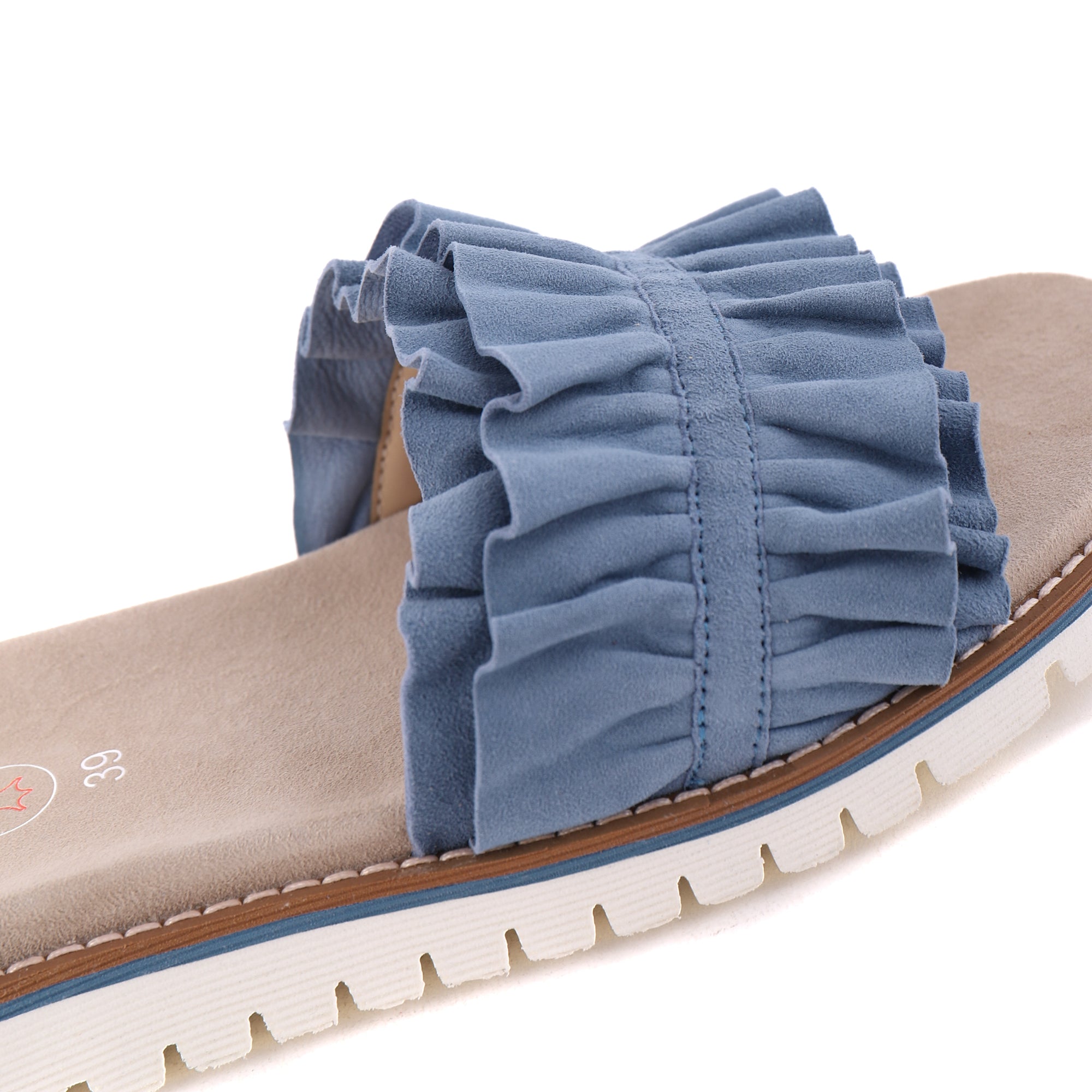 28121 Light Blue Suede