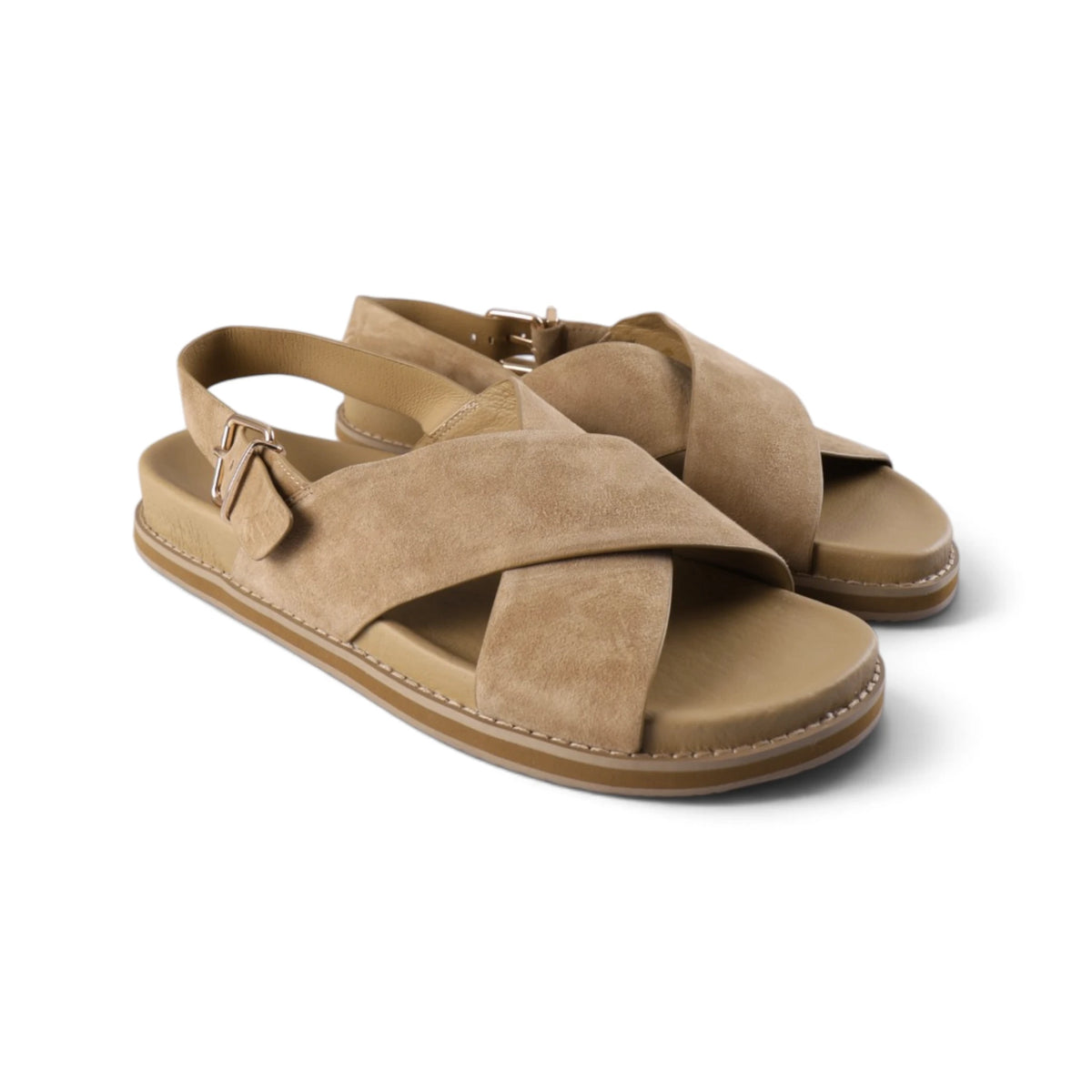 RELLY Khaki Suede