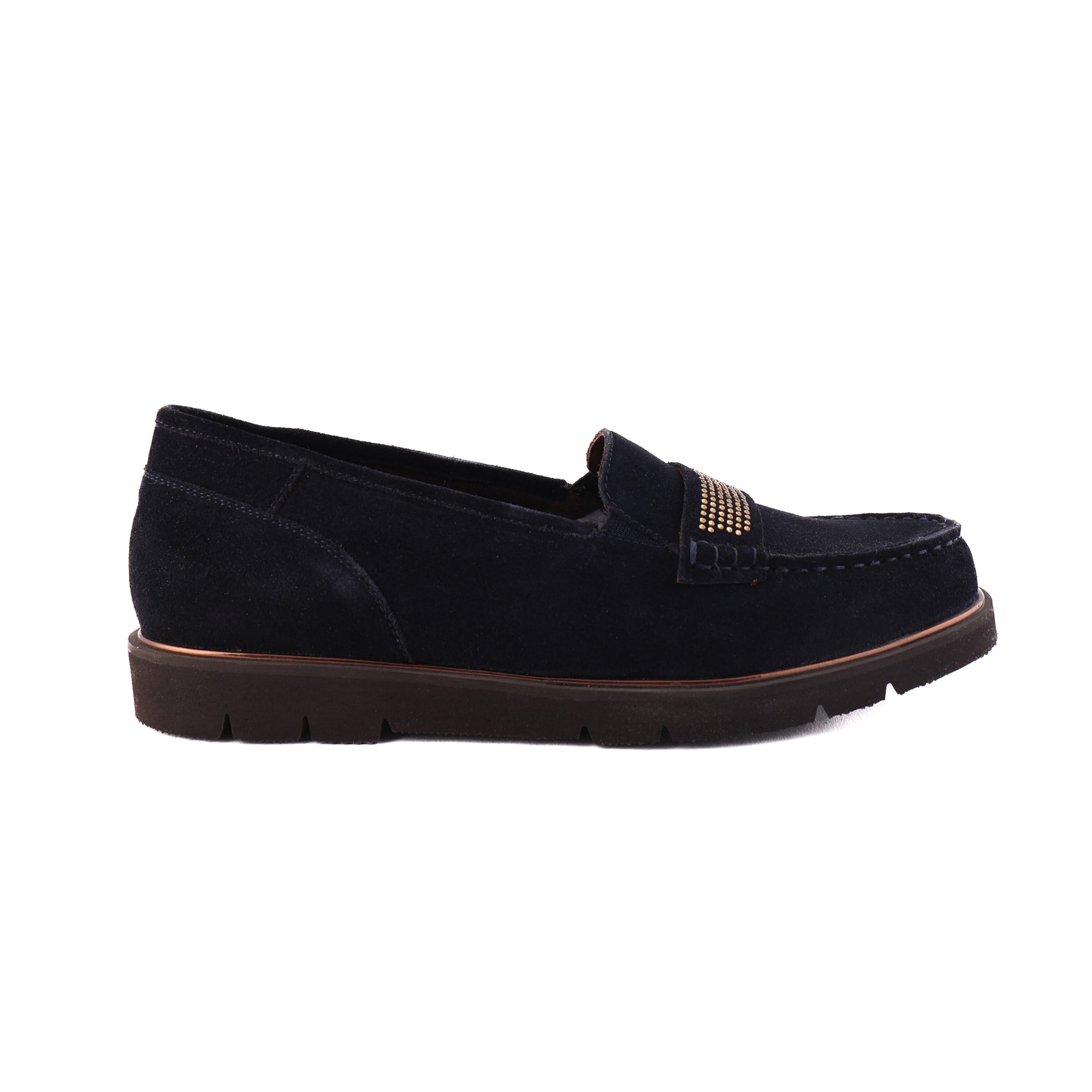 34803 Navy Suede