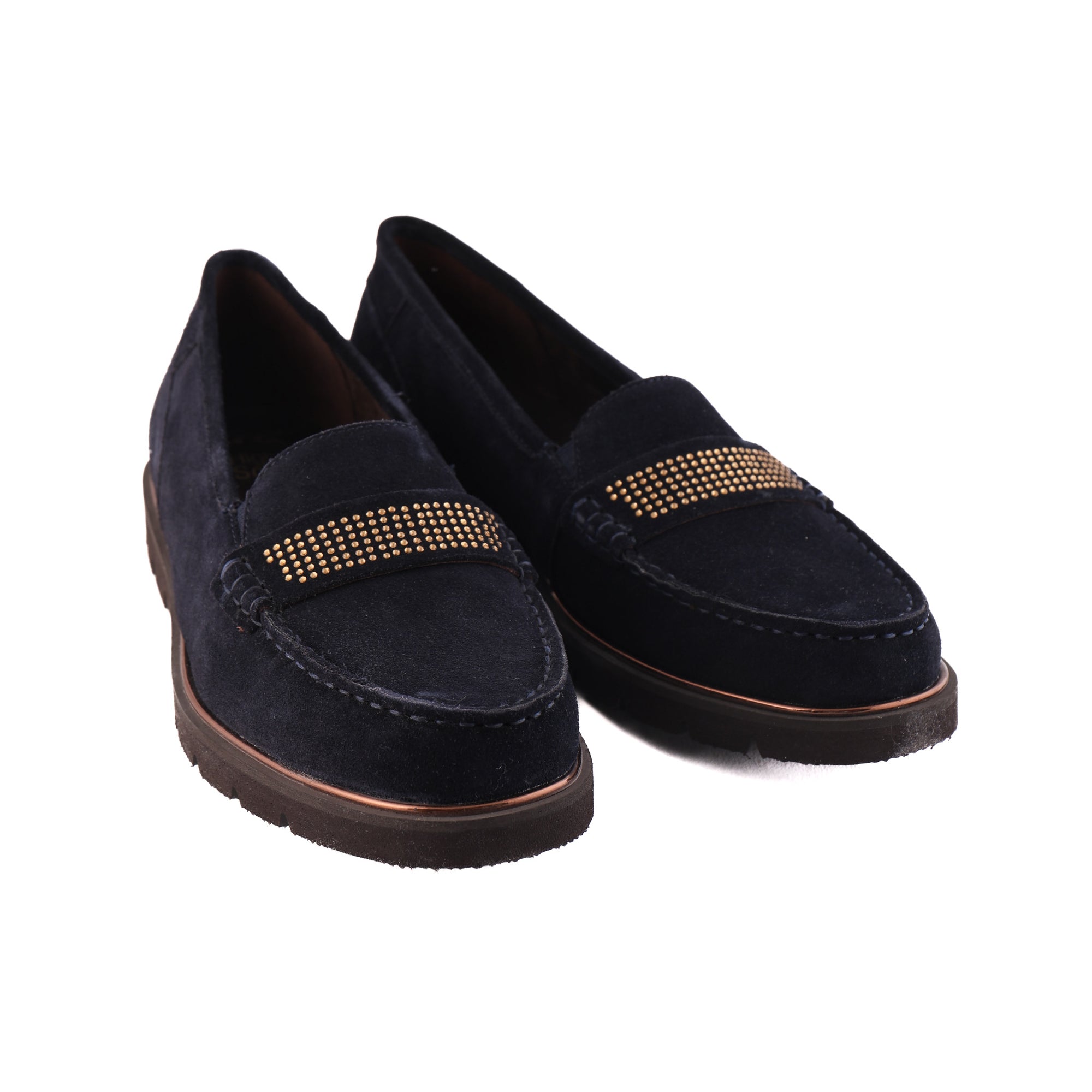 34803 Navy Suede