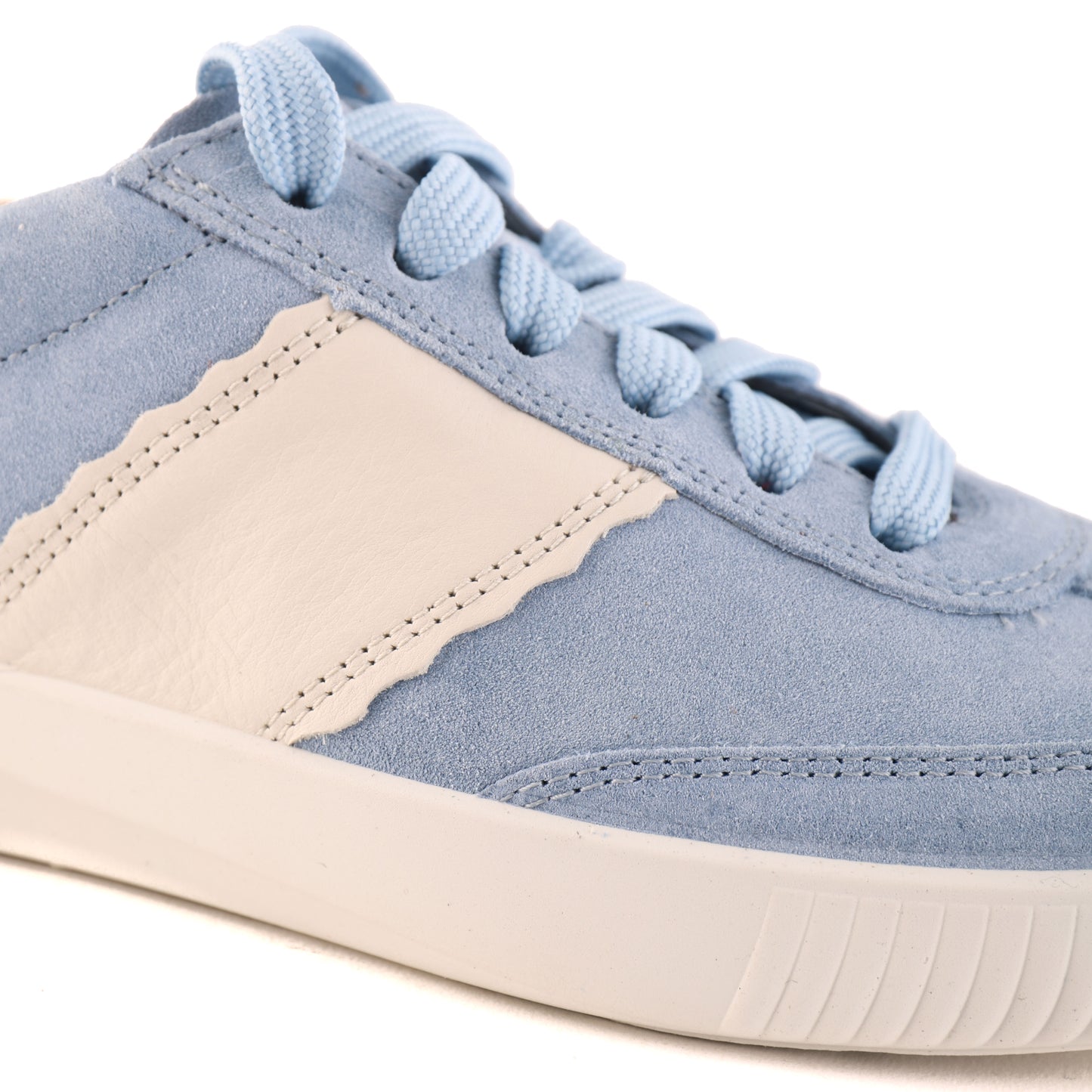 371 Light Blue Suede