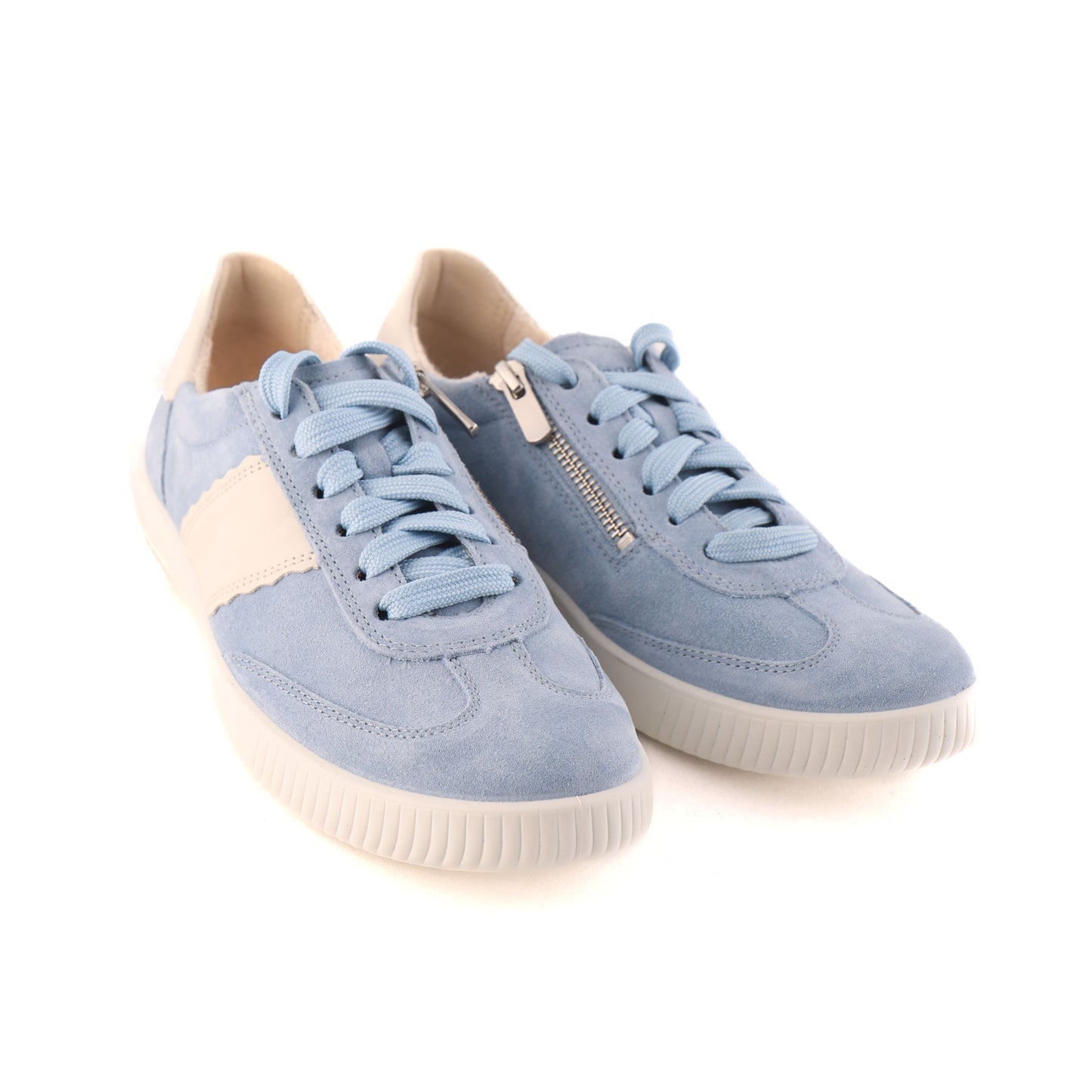 371 Light Blue Suede
