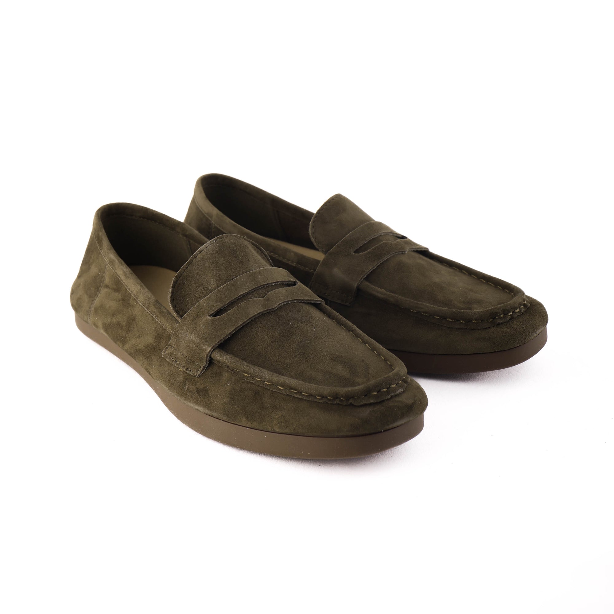 RINGO Olive Suede