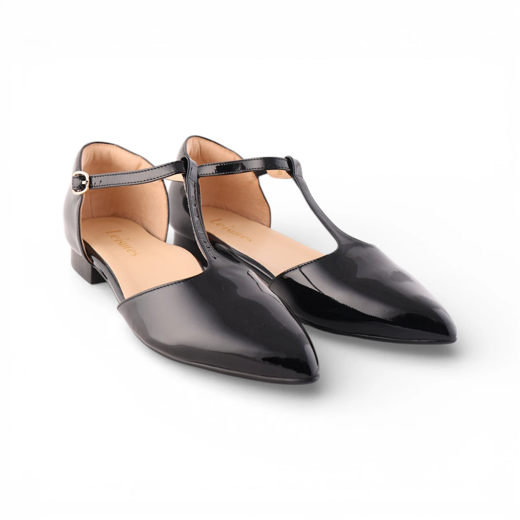 ROLLIE Black Patent