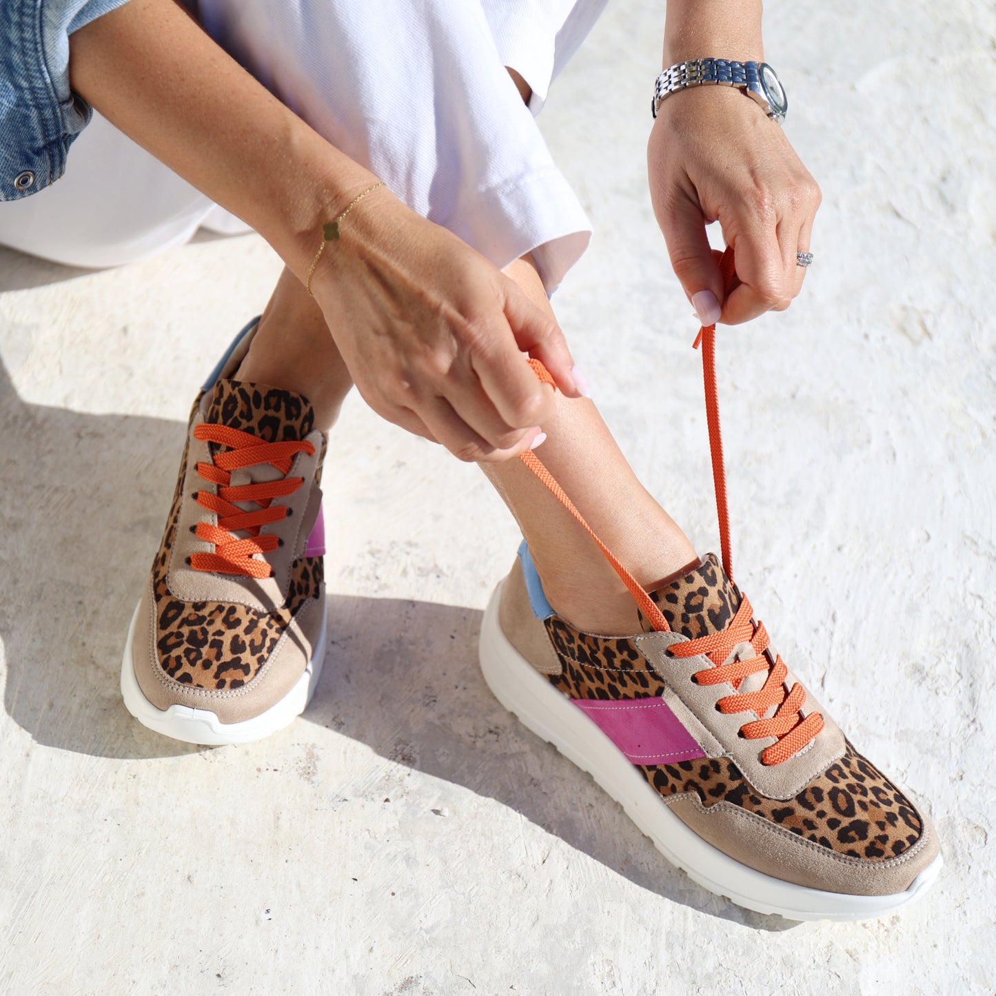 25116 Leopard Suede Multi