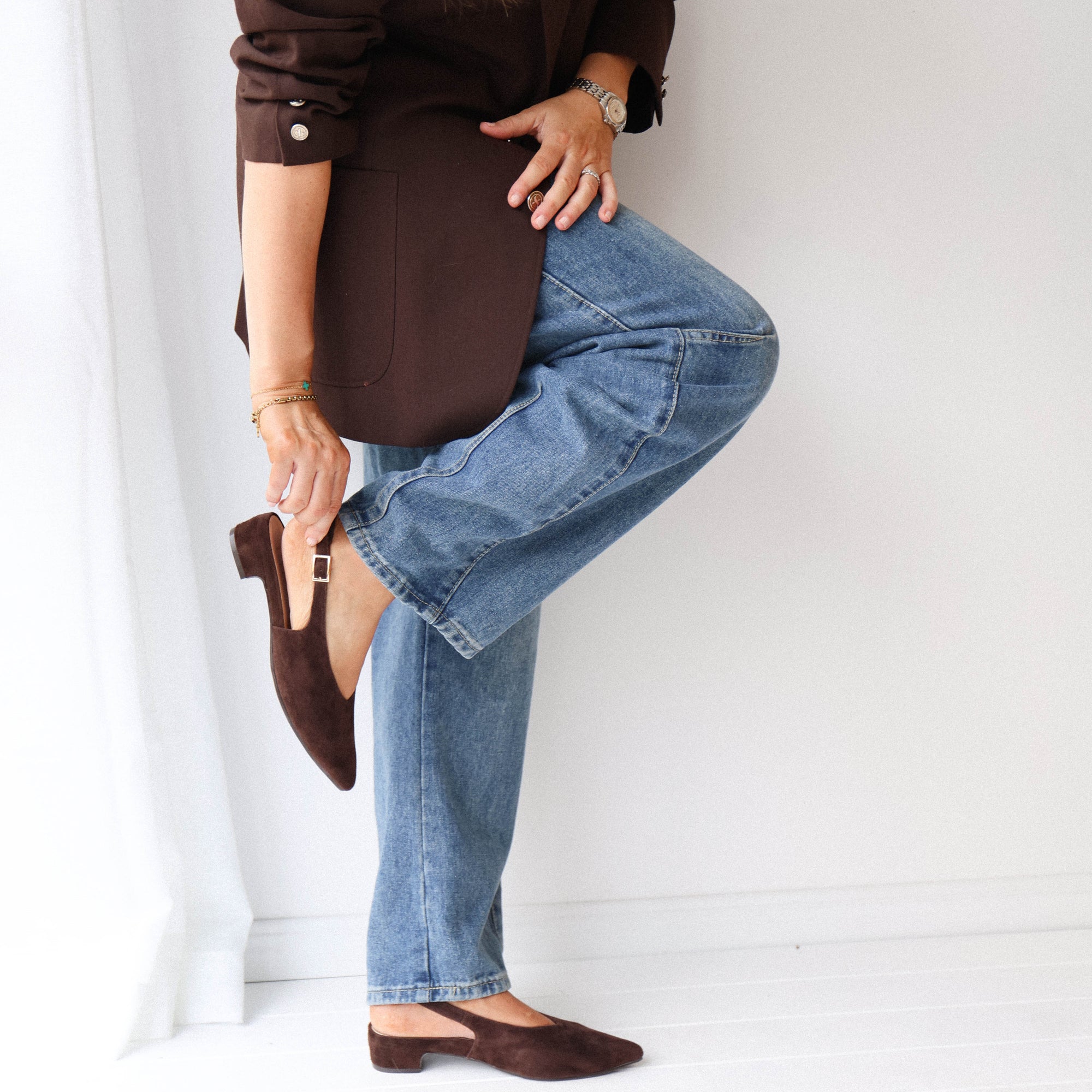 RIPPLE Chocolate Suede