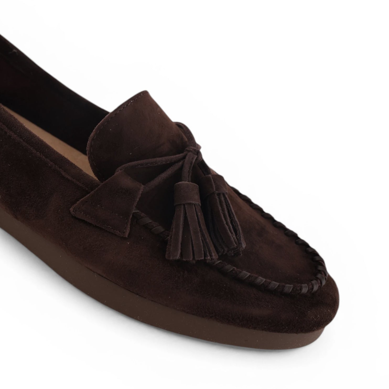 ROSABELLE Dark Chocolate Suede