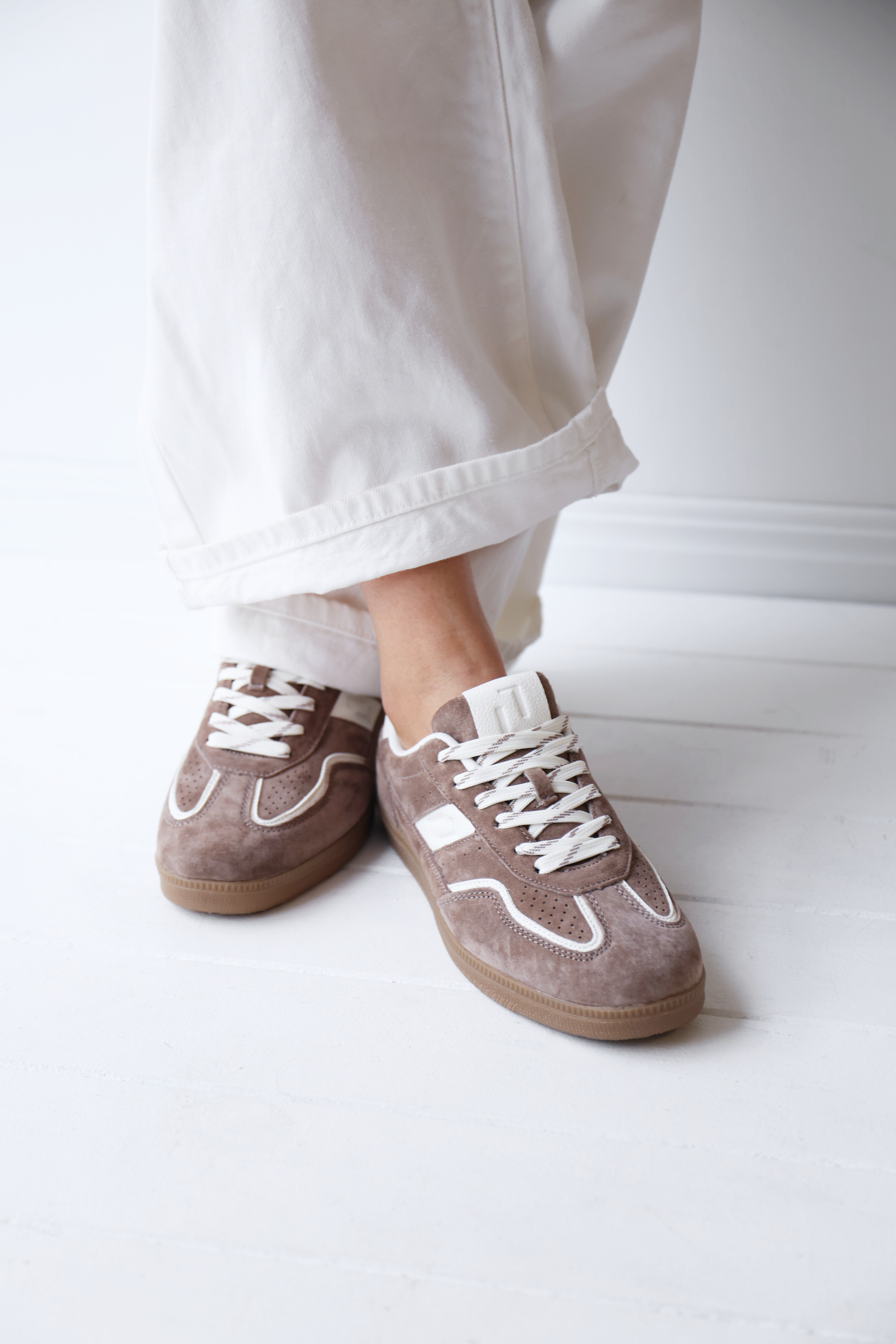AVA Taupe Suede