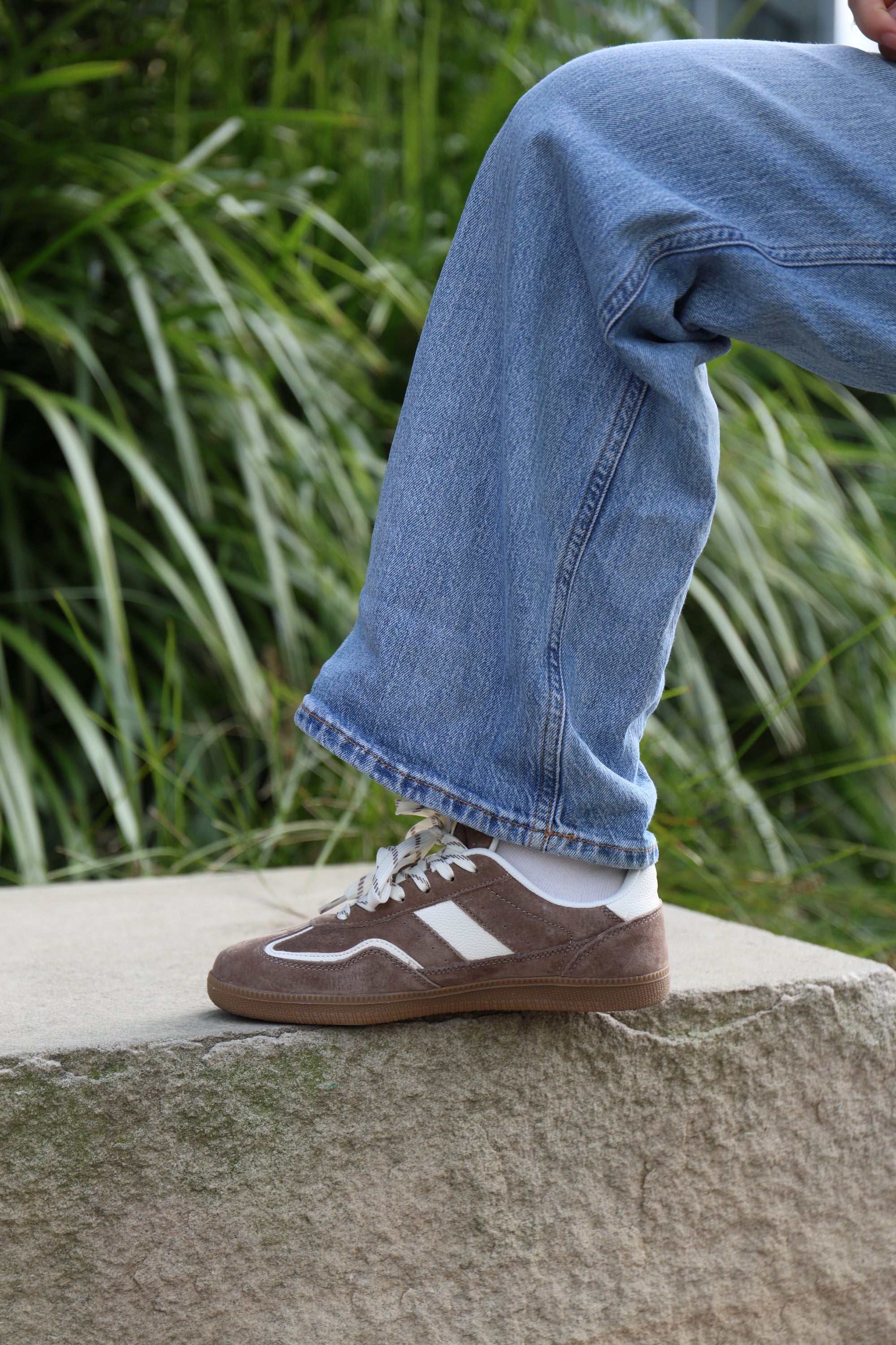 AVA Taupe Suede