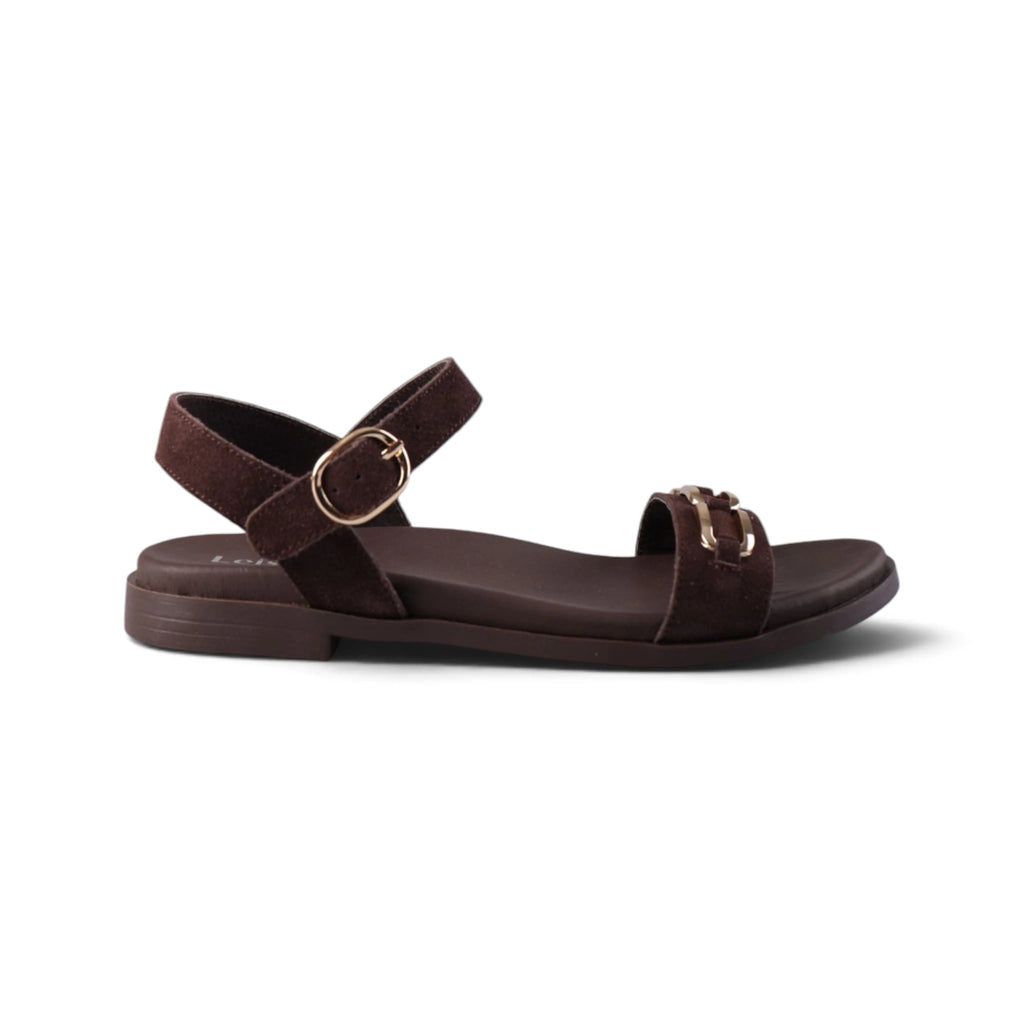 DEMI Choc Suede