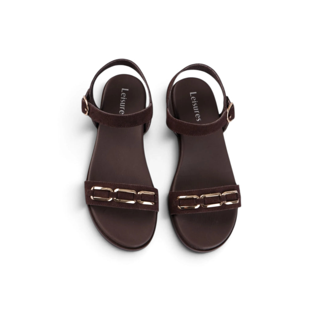 DEMI Choc Suede
