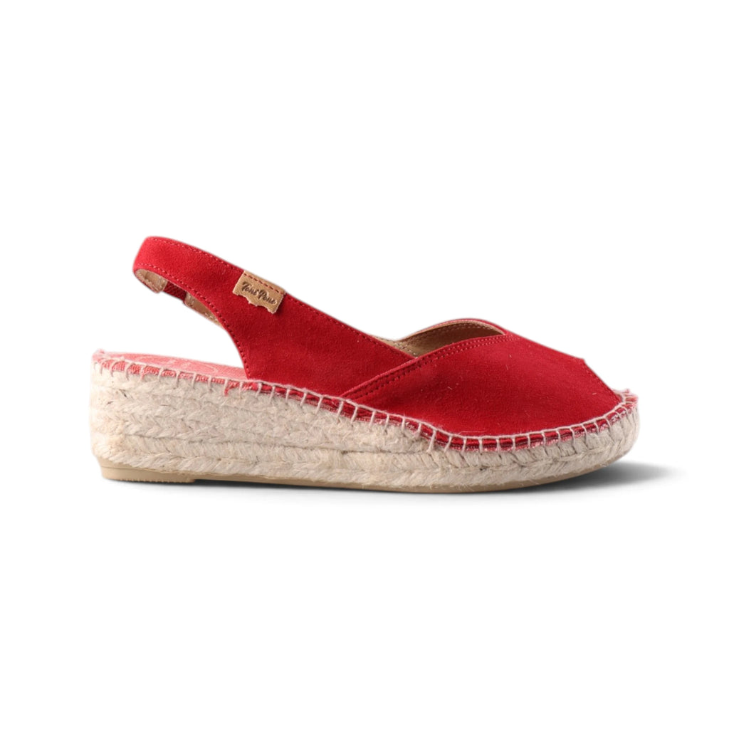 BERNIA Red Suede