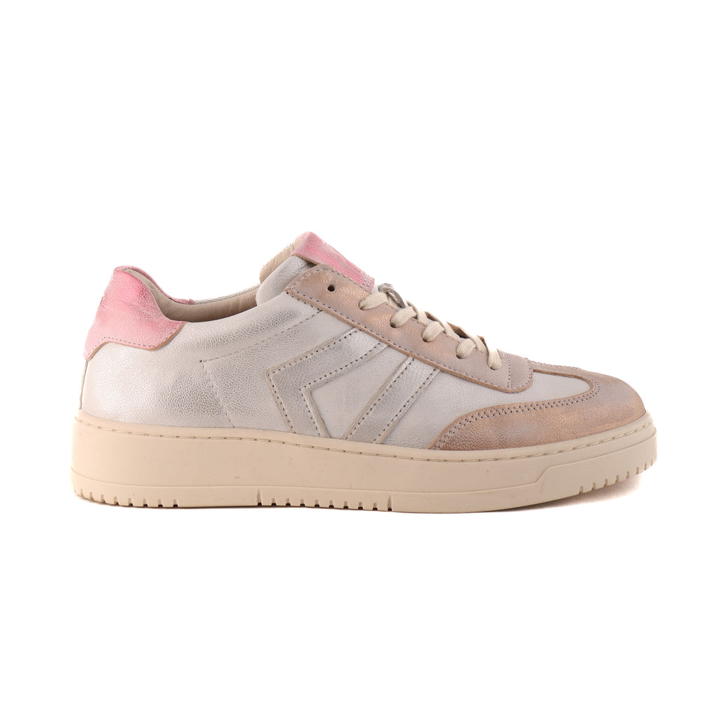 CLEO Pink Metallic/Beige Sole