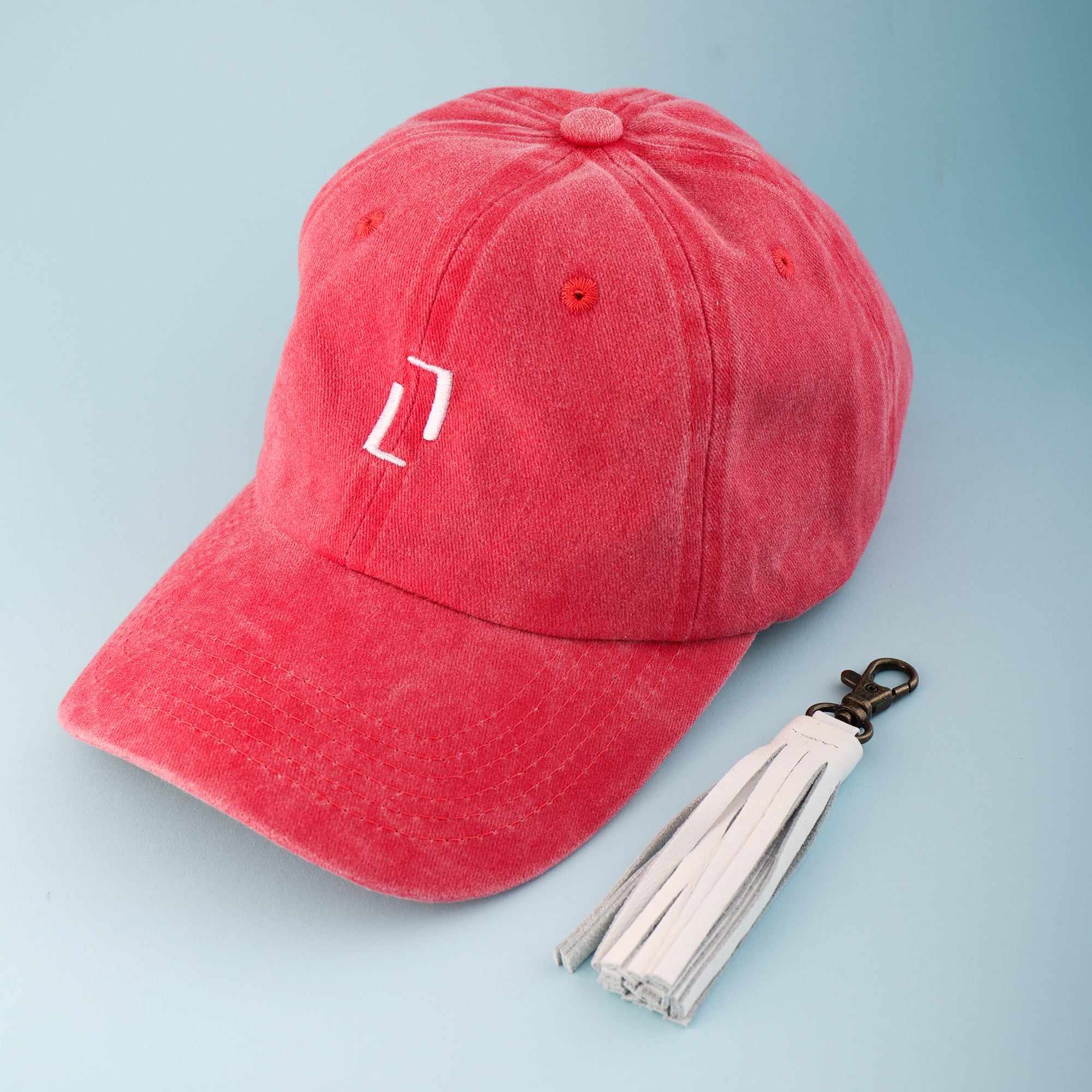 Red Cap and White Keyring