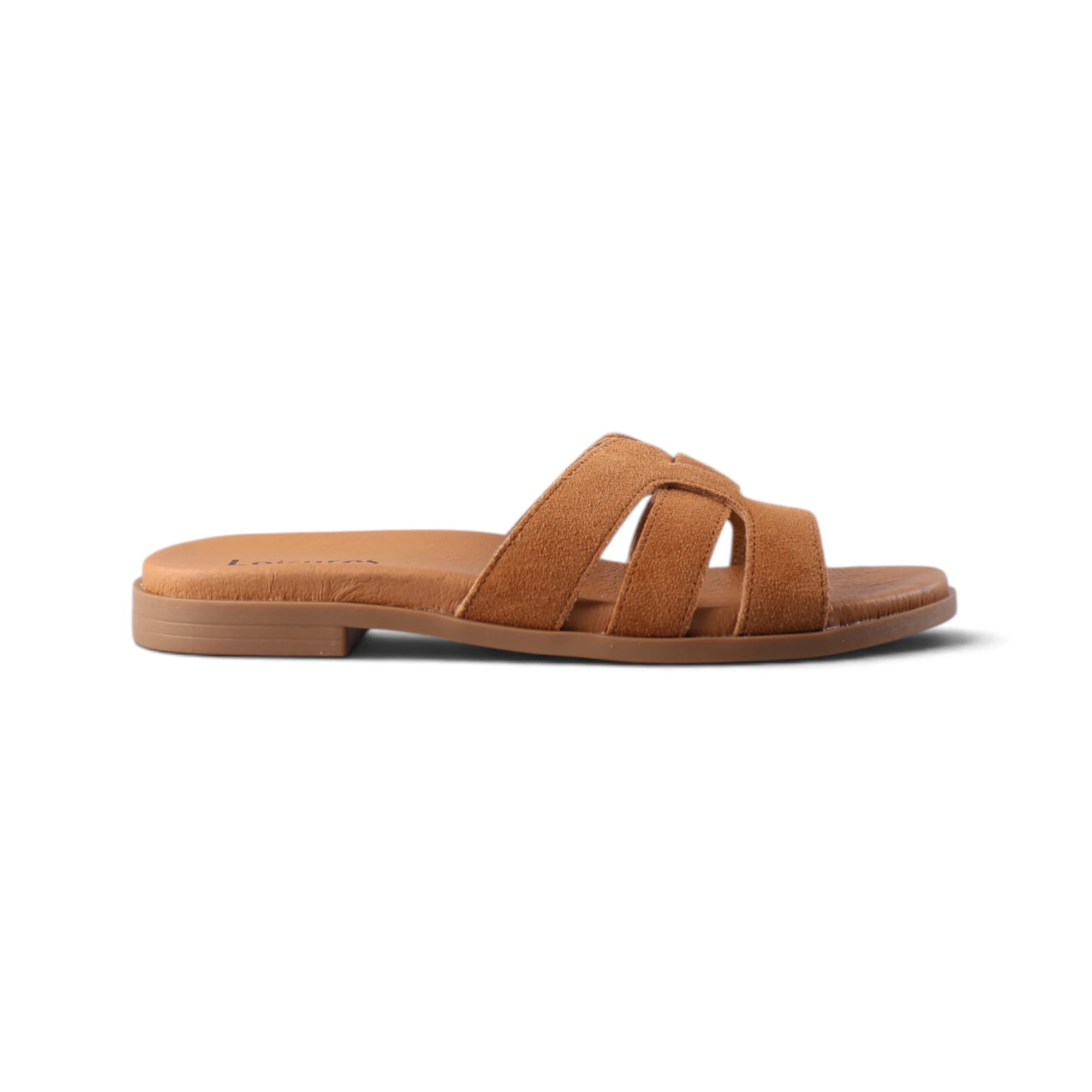 DARCY Tan Suede