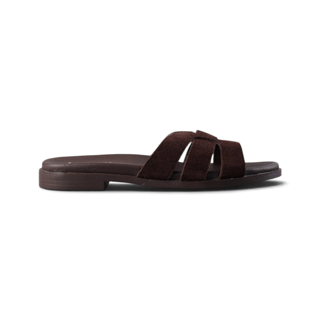DARCY Choc Suede