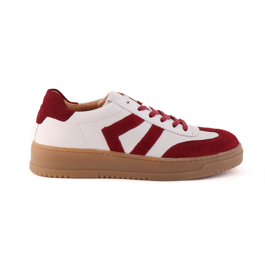 CLEO Burgundy and White