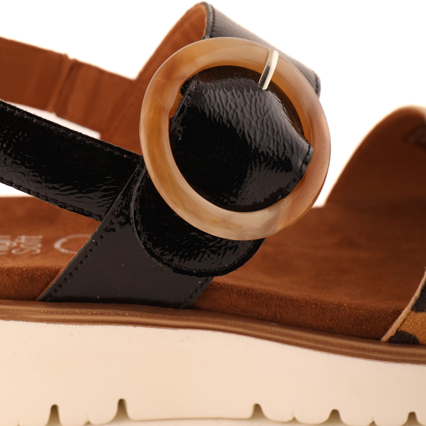 33505 Leopard and Black Patent