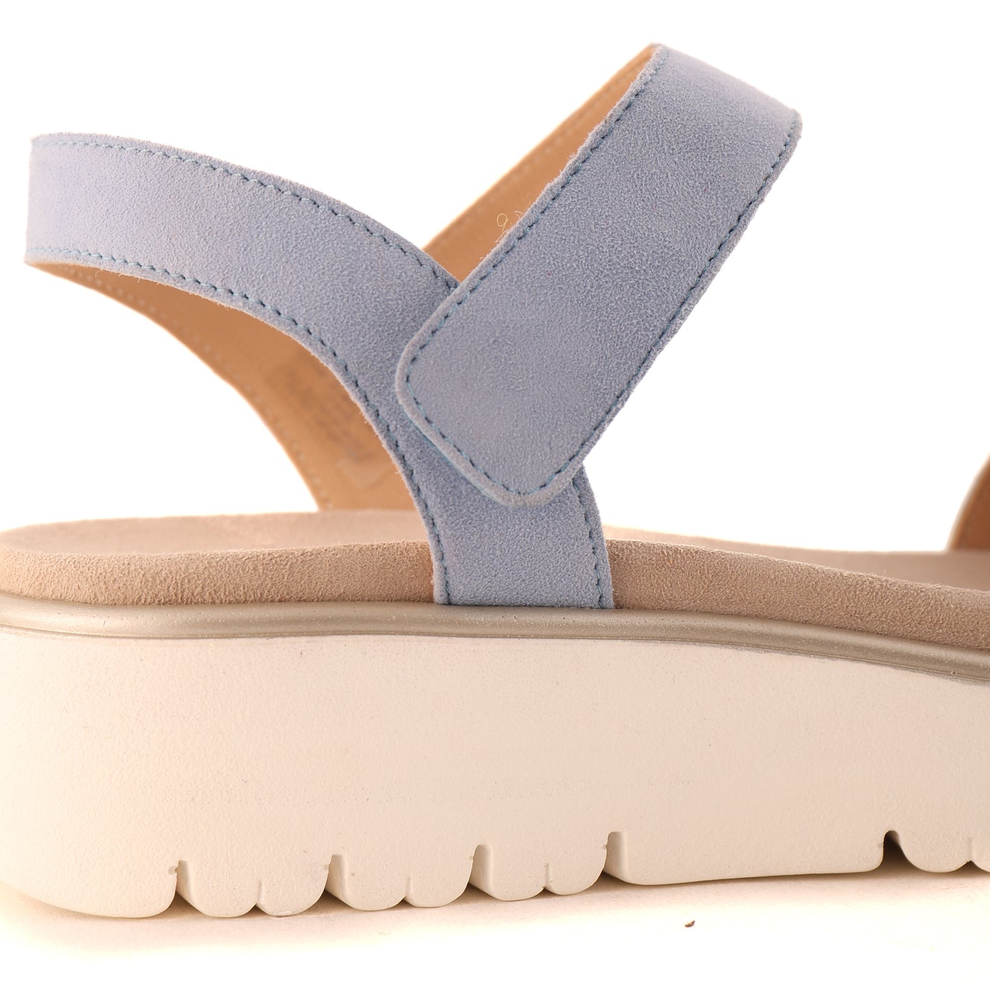 33518 Light Blue Suede