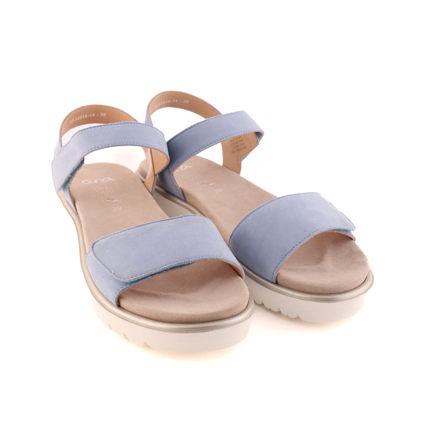 33518 Light Blue Suede