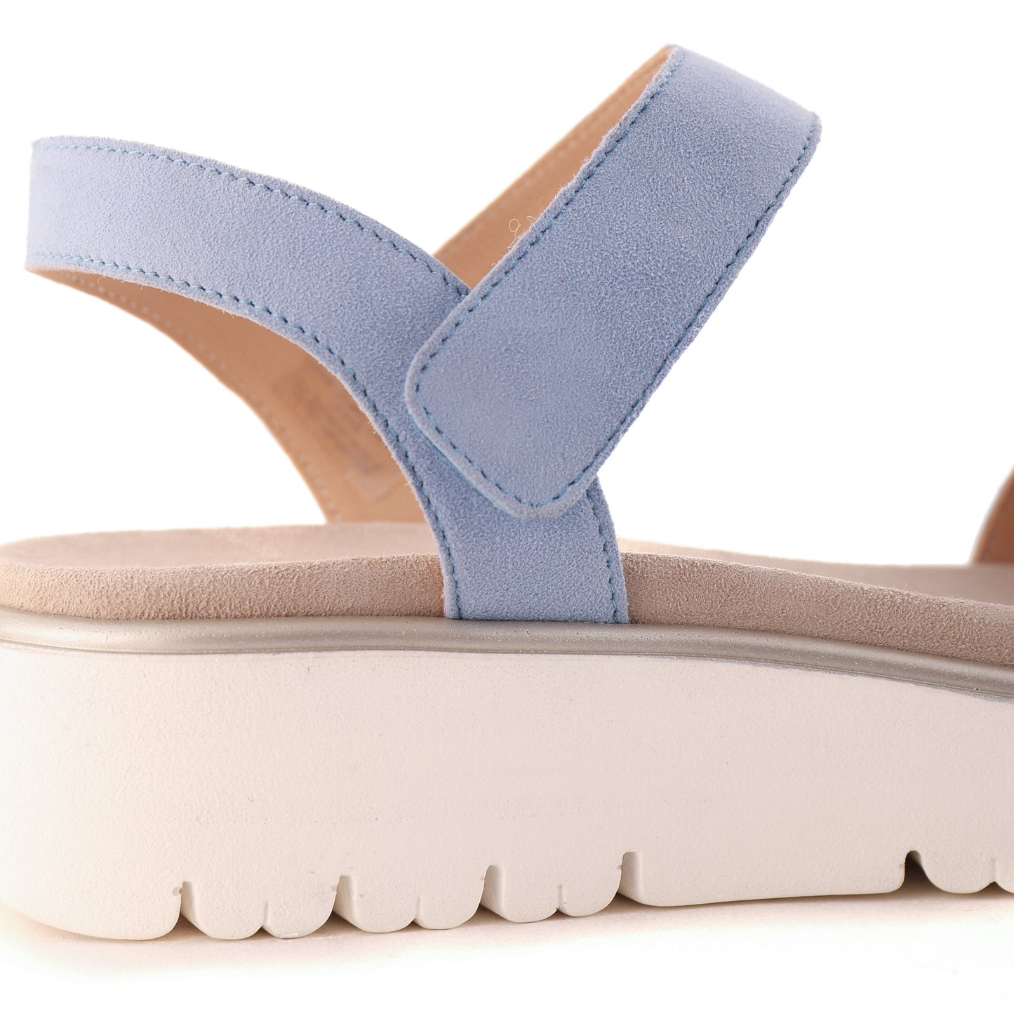 33518 Light Blue Suede