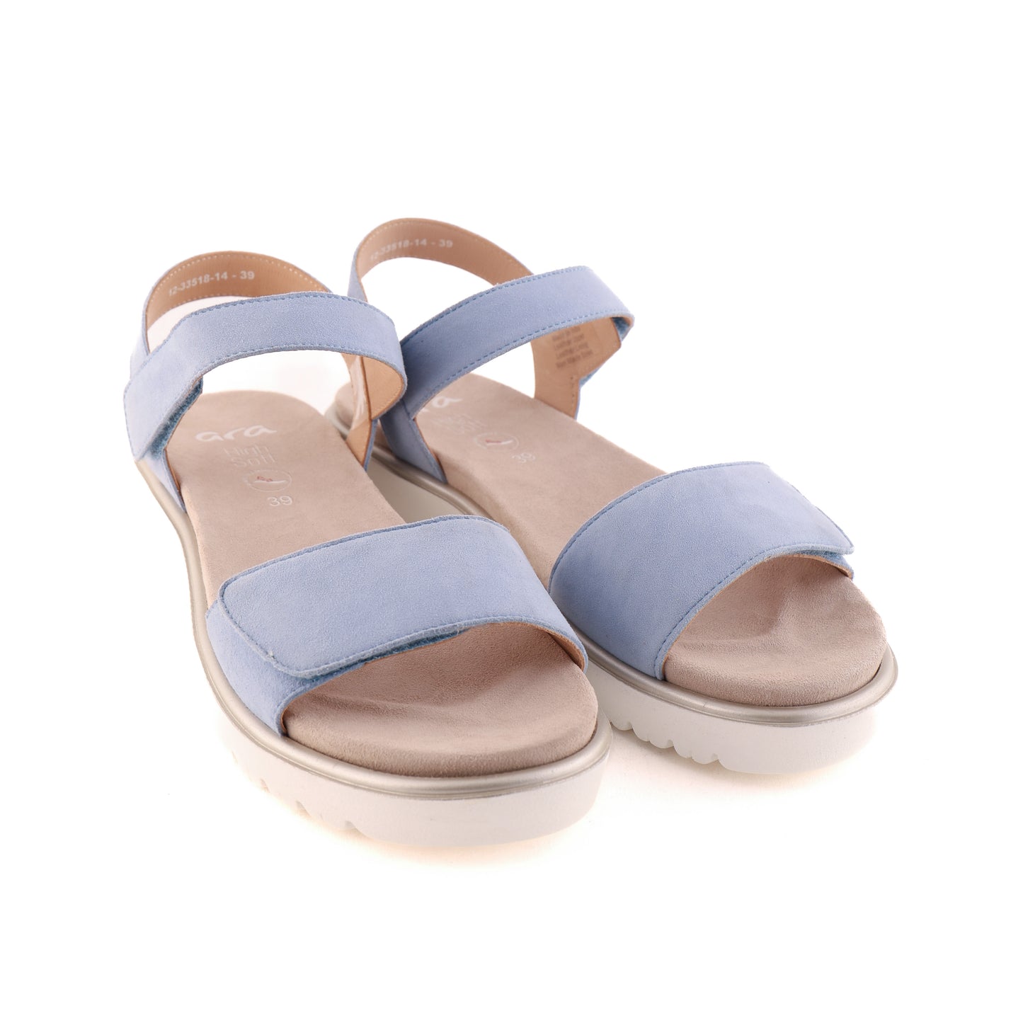 33518 Light Blue Suede