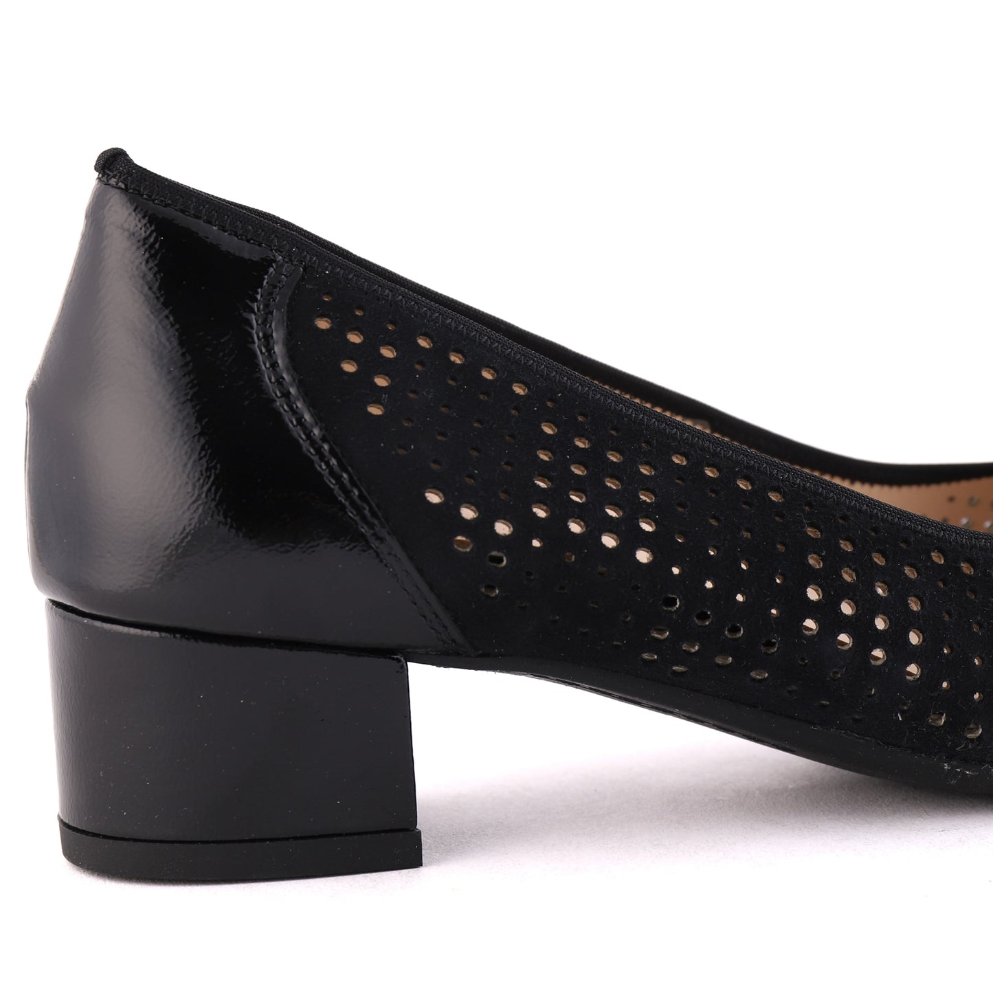 35827 Black Suede