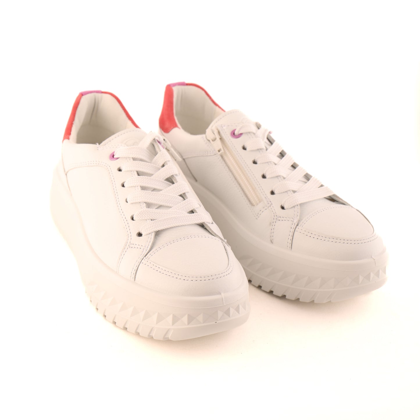 46703 White and Fuchsia