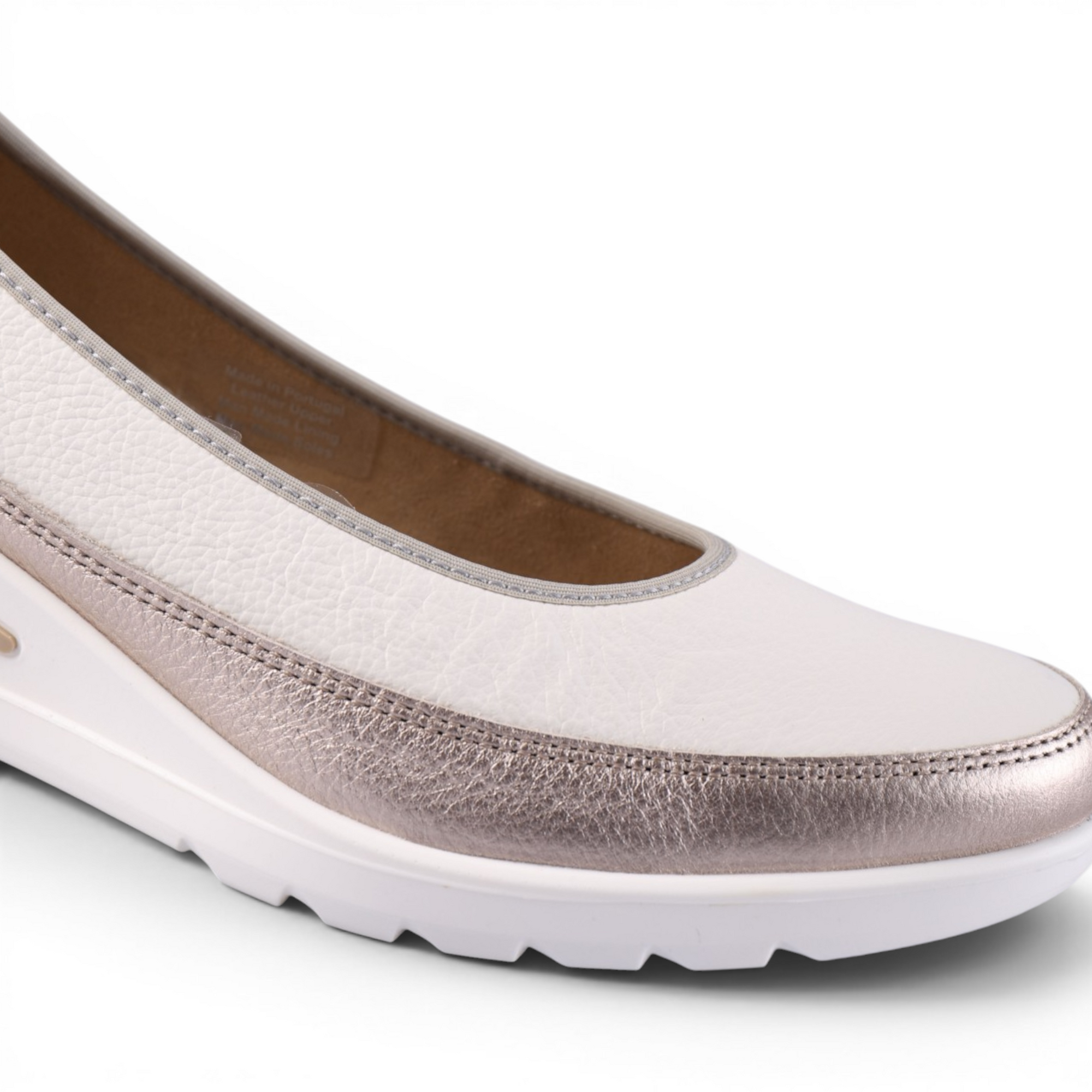 50664 Cream and Metallic