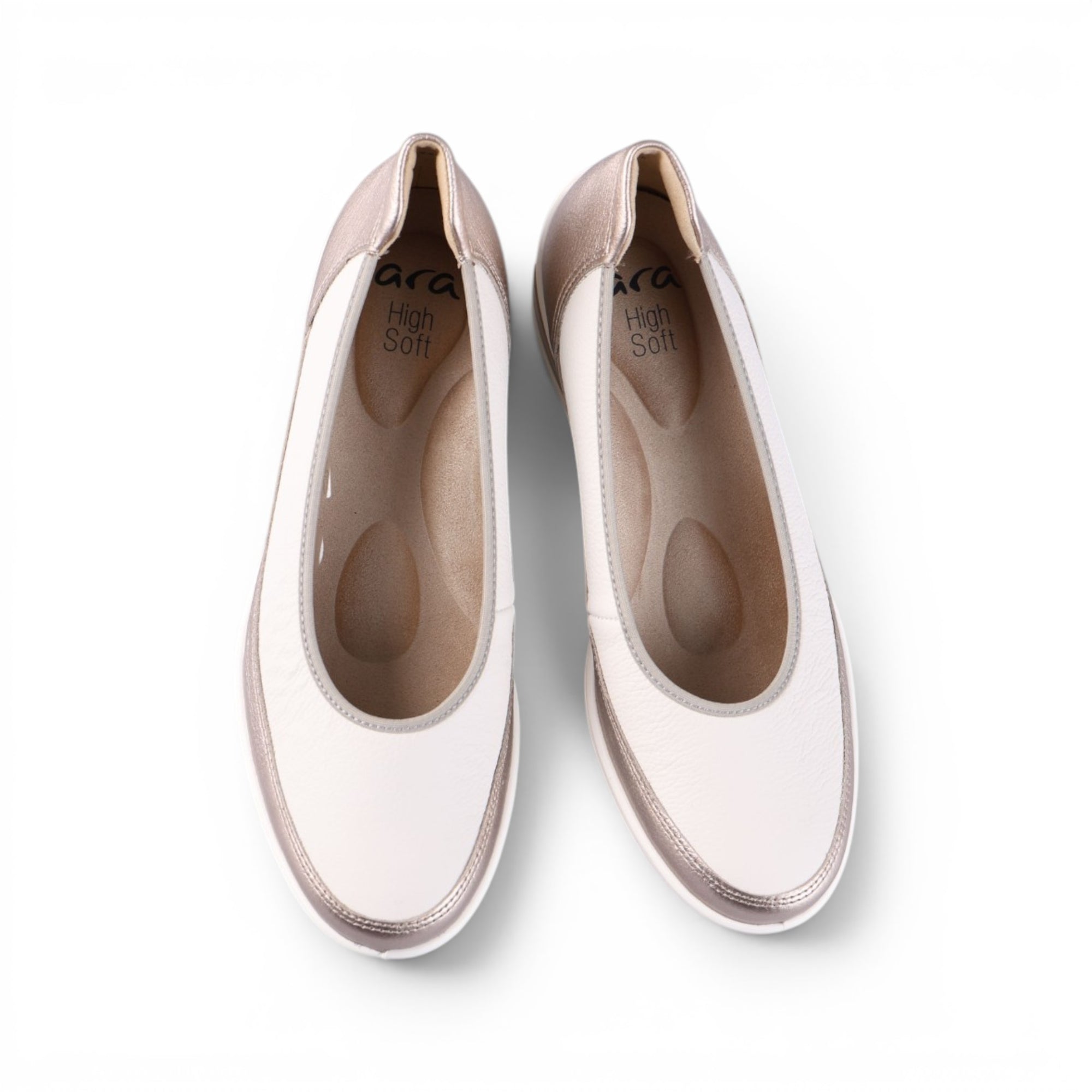 50664 Cream and Metallic