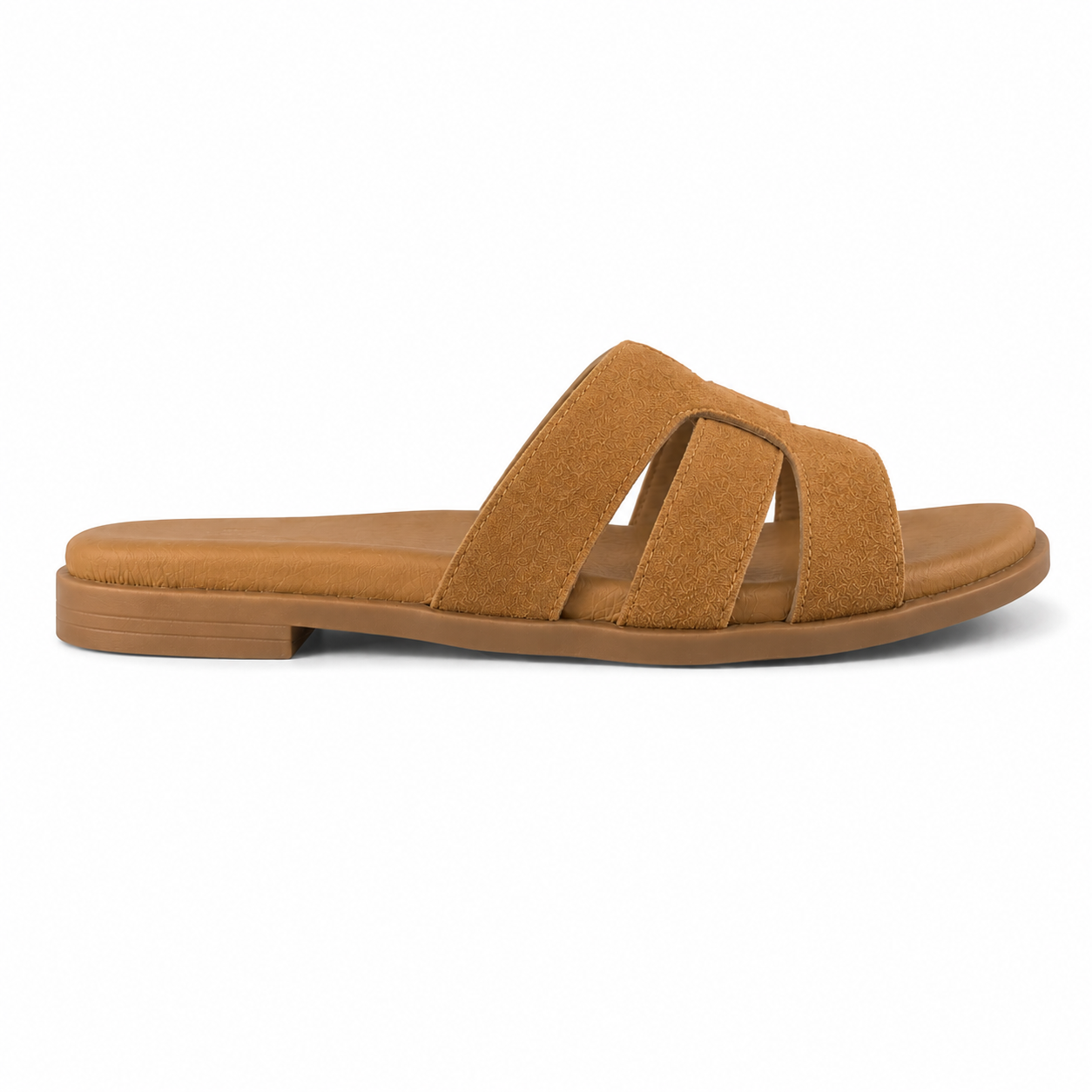 DARCY Tan Suede