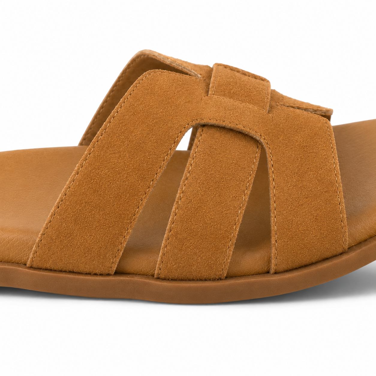 DARCY Tan Suede