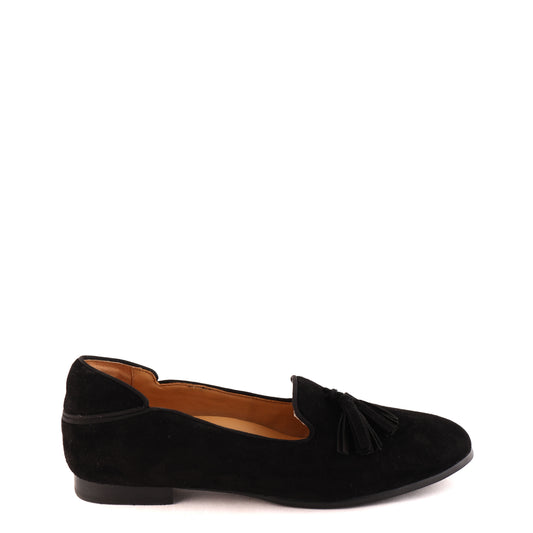 HONEYDEW Black Suede