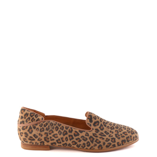 HONEYBEE Leopard Suede