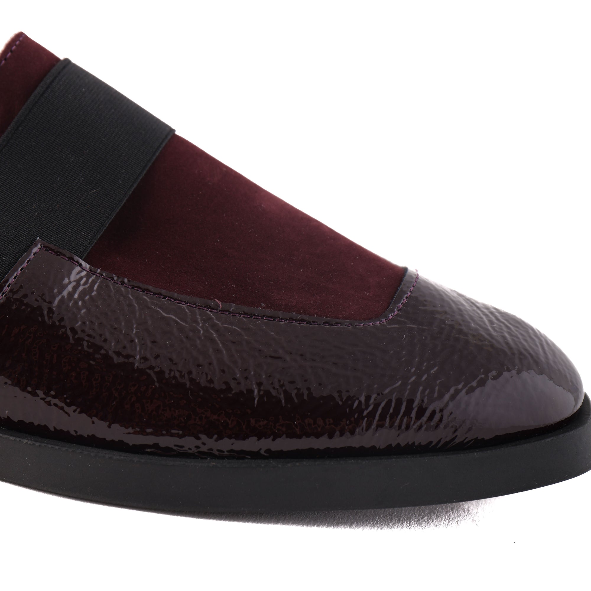 PARWOO Burgundy Patent Combo