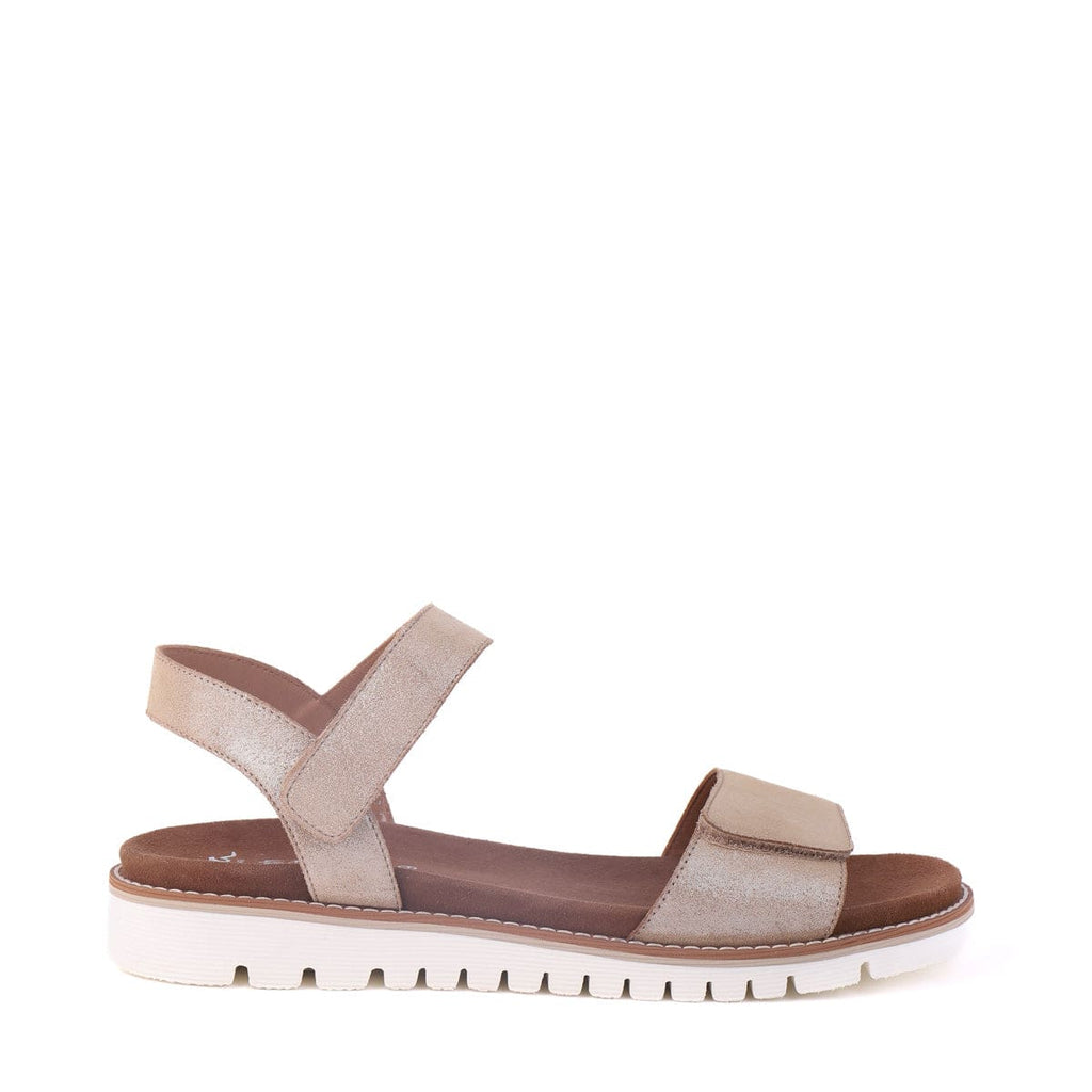 ARA FLAT SANDALS 28114 Sand Shimmer