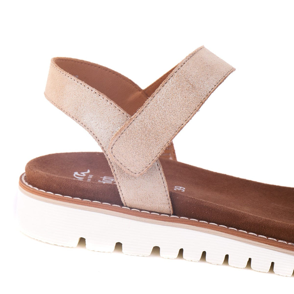 ARA FLAT SANDALS 28114 Sand Shimmer