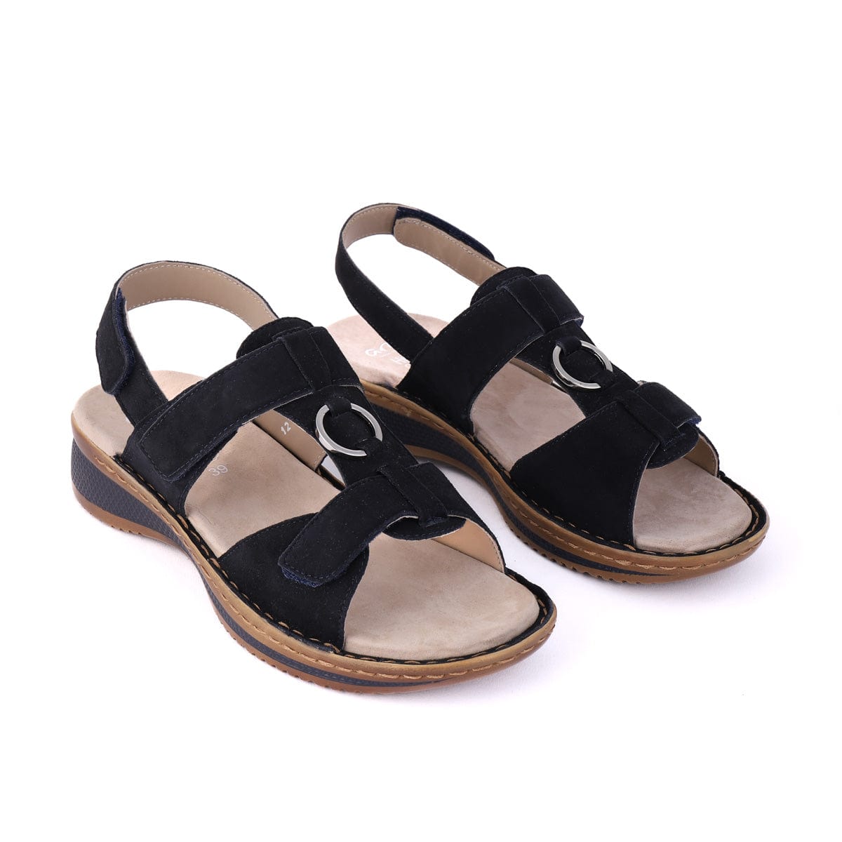 ARA FLAT SANDALS 29001 Navy