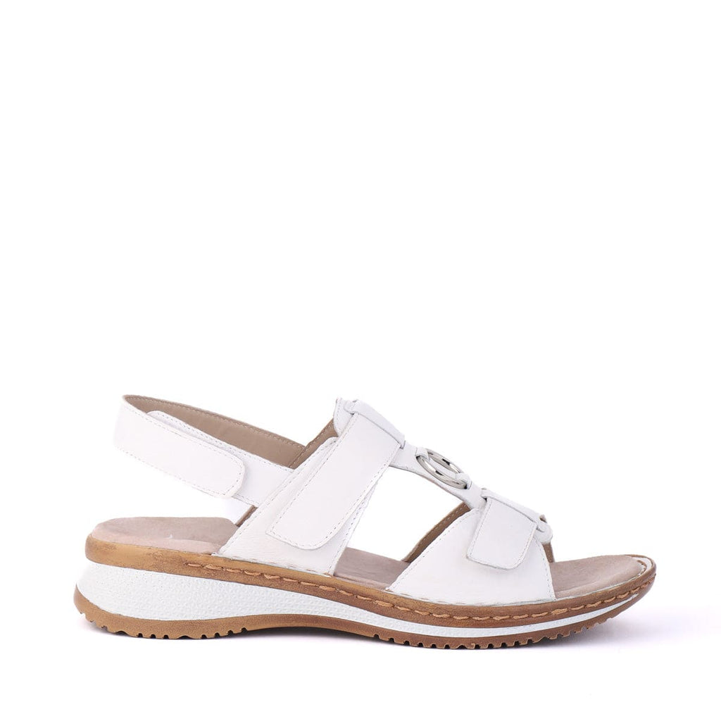 ARA FLAT SANDALS 29001 White