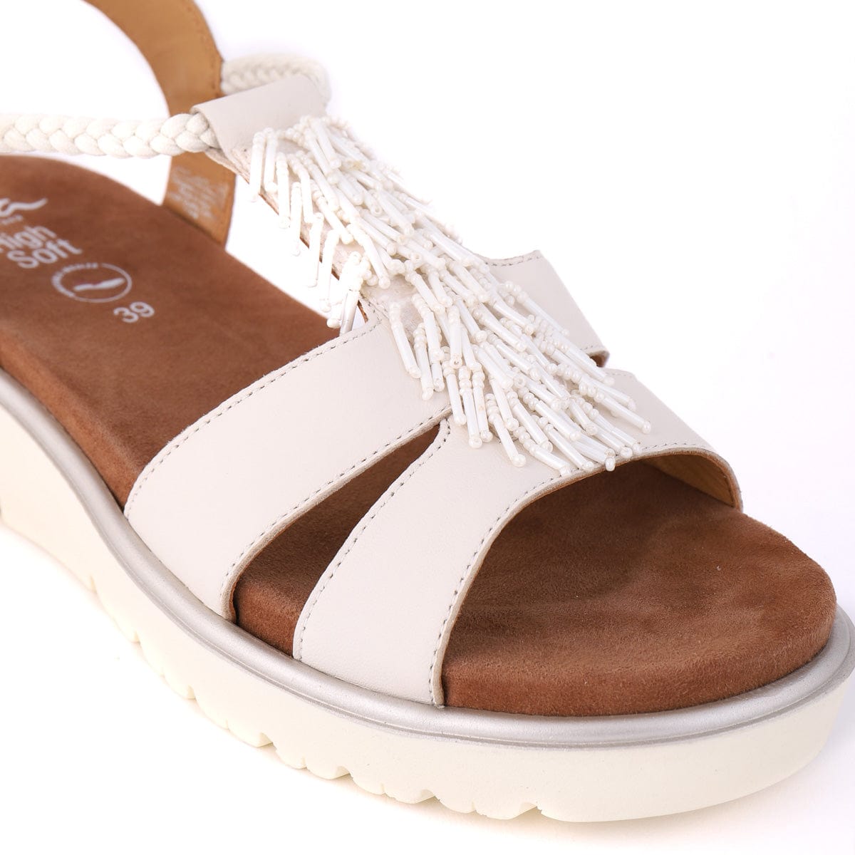 ARA FLAT SANDALS 33512 Cream