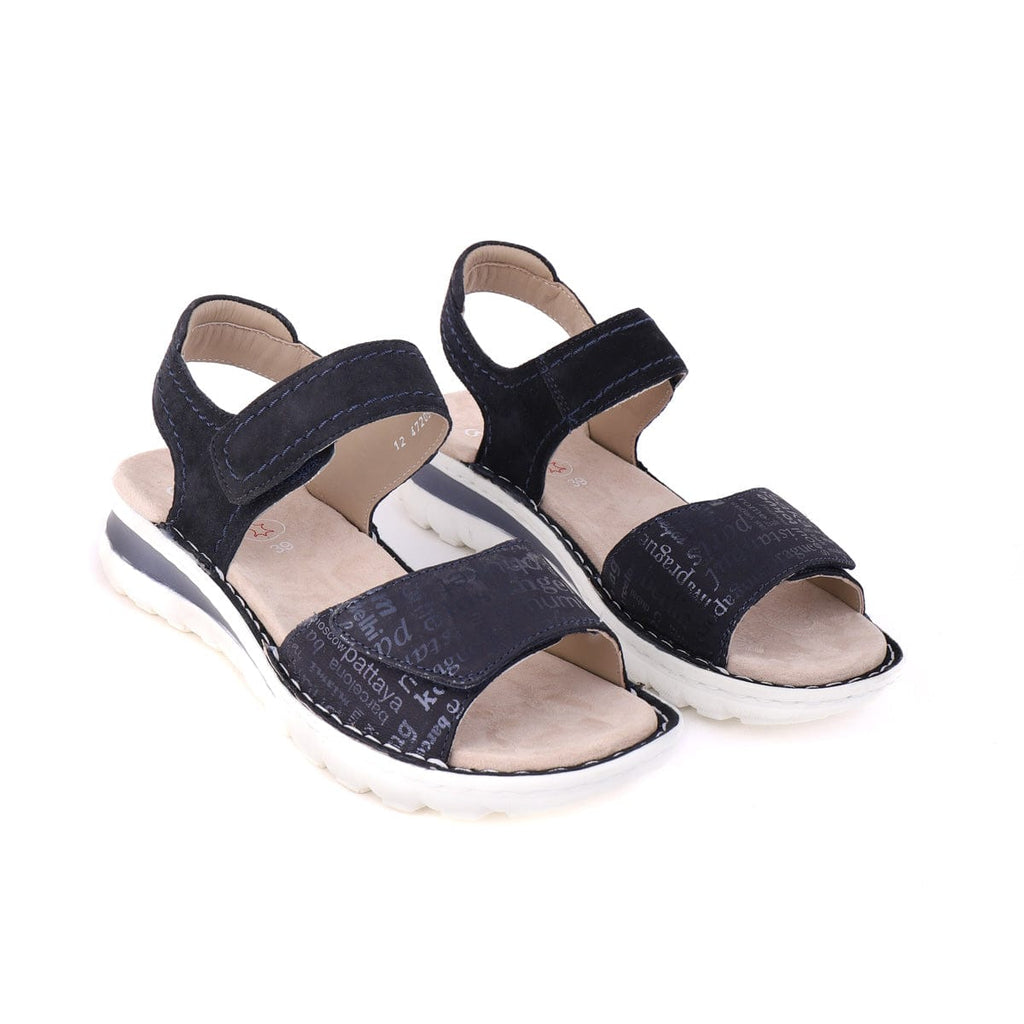 ARA FLAT SANDALS 47209 Navy