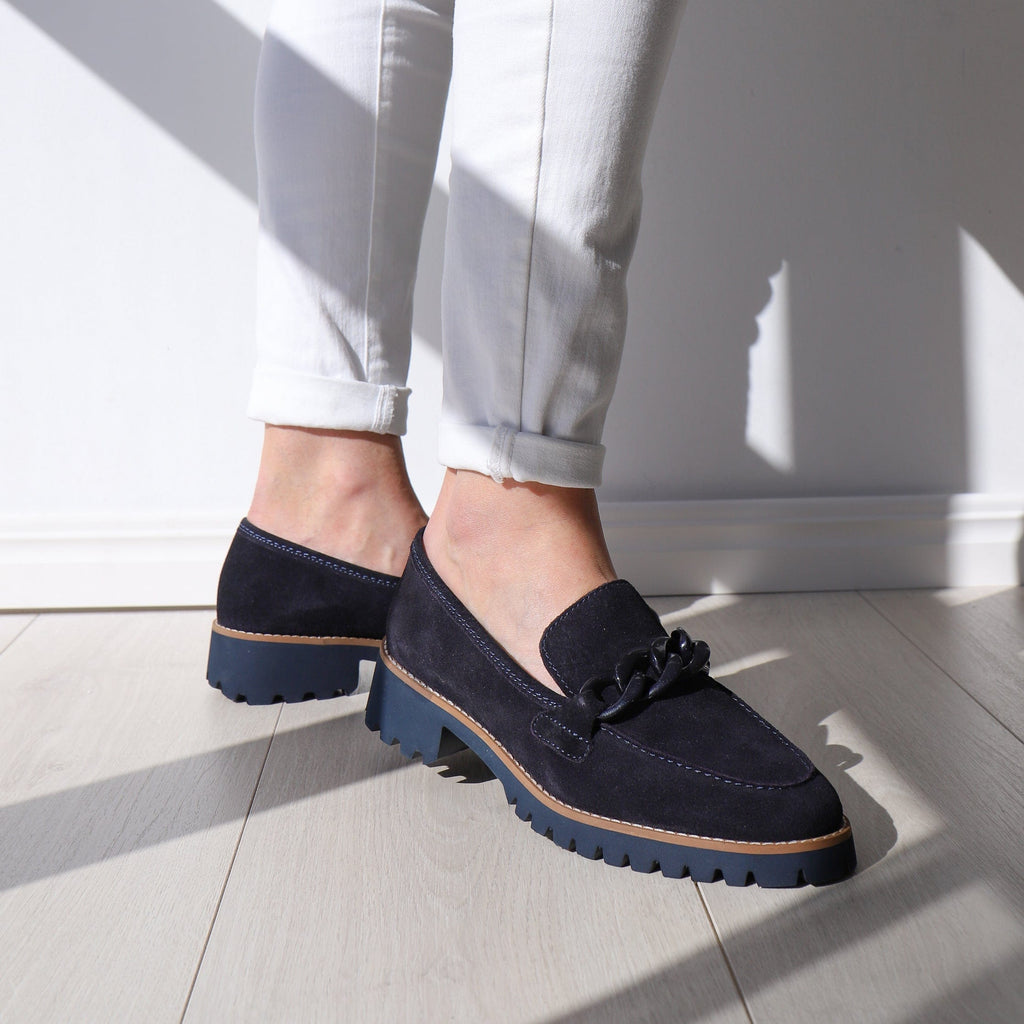 ARA LOAFERS 31209 Navy Suede