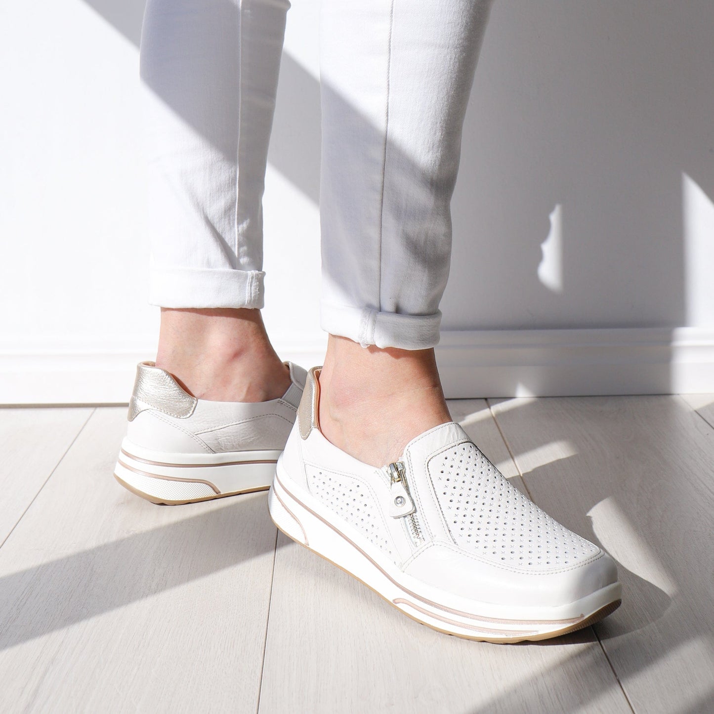 ARA LOAFERS 32448 Cream