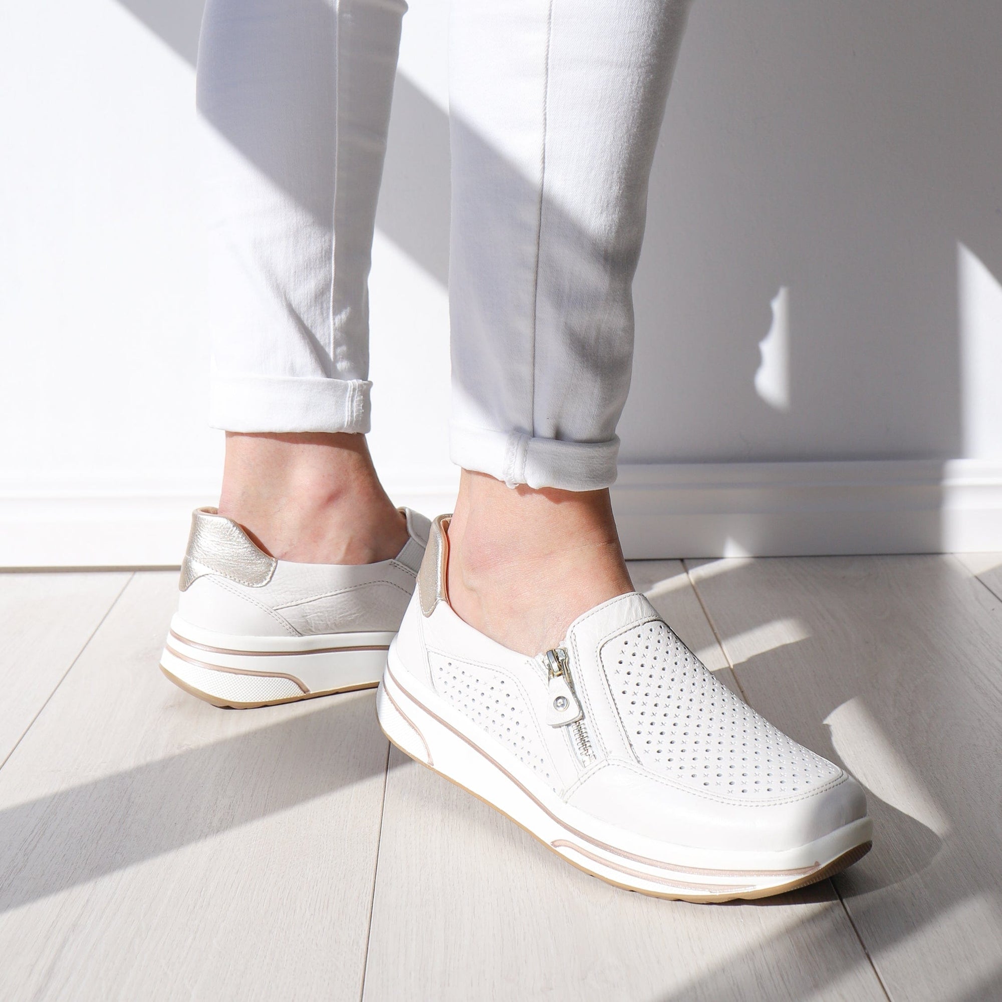 ARA LOAFERS 32448 Cream
